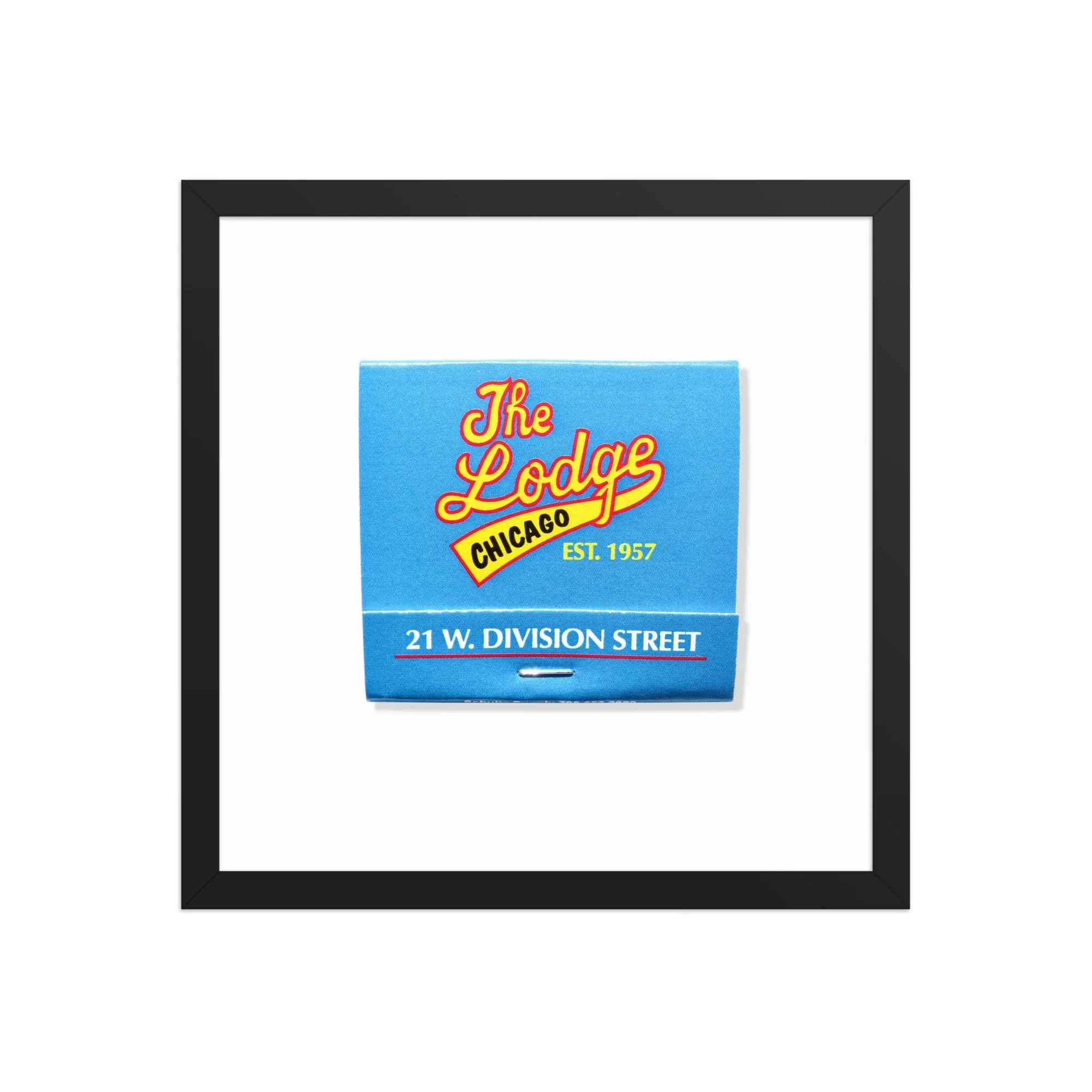 The Lodge Chicago matchbook photos