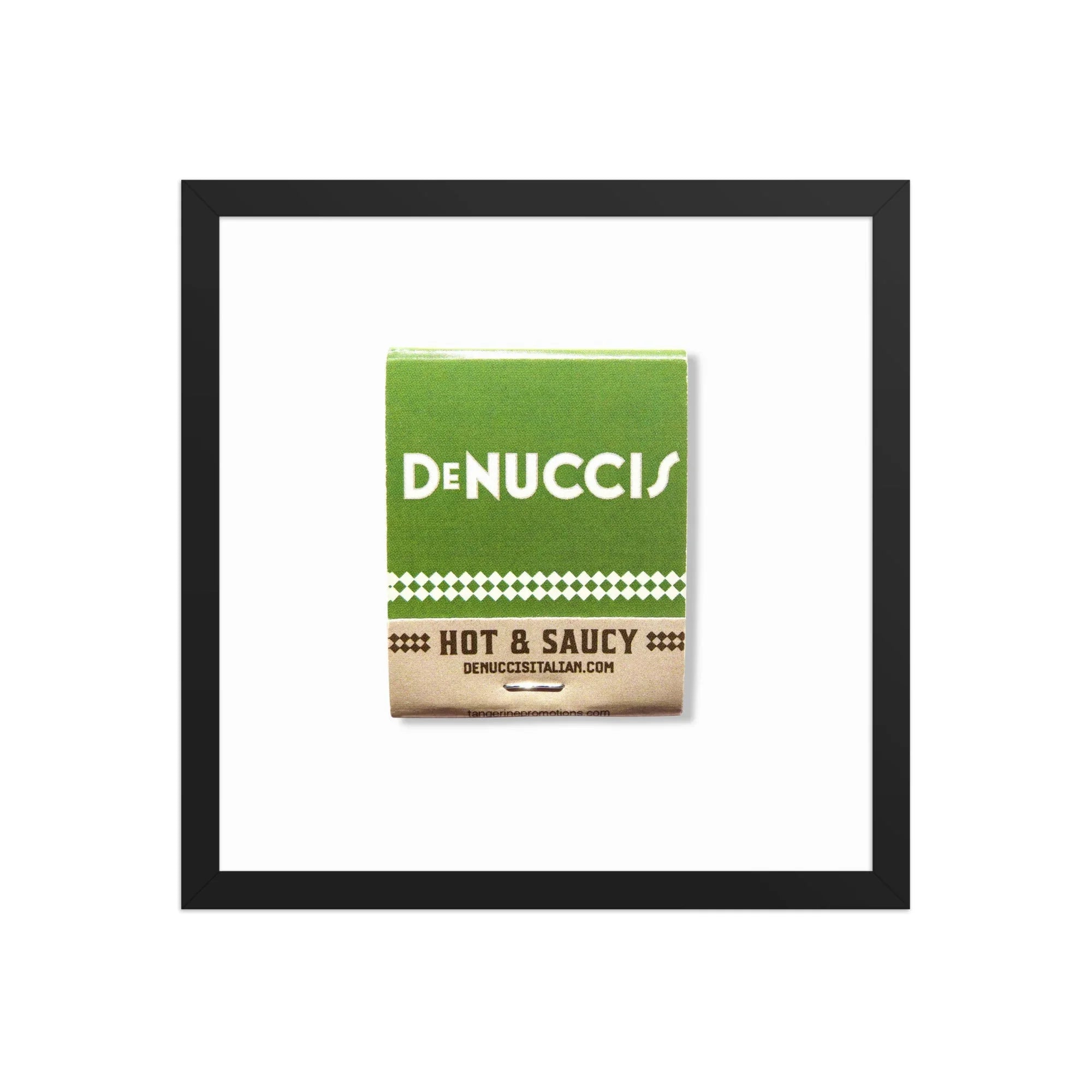 DeNucci’s matchbook photos