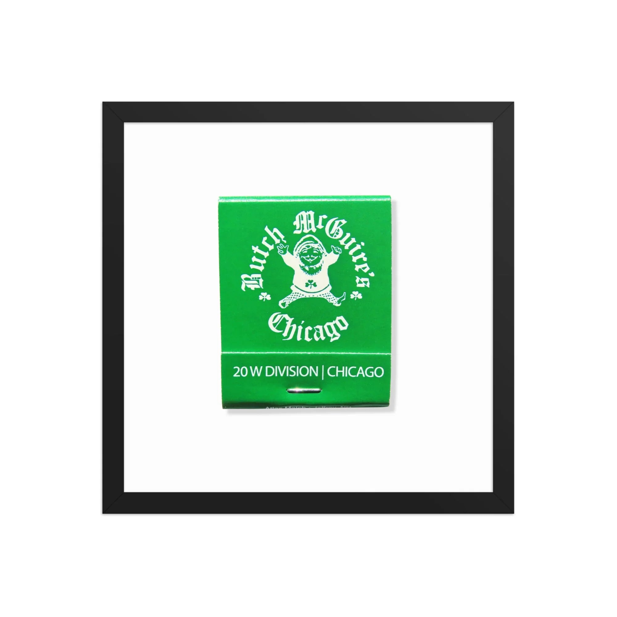 Butch McGuire’s matchbook photos