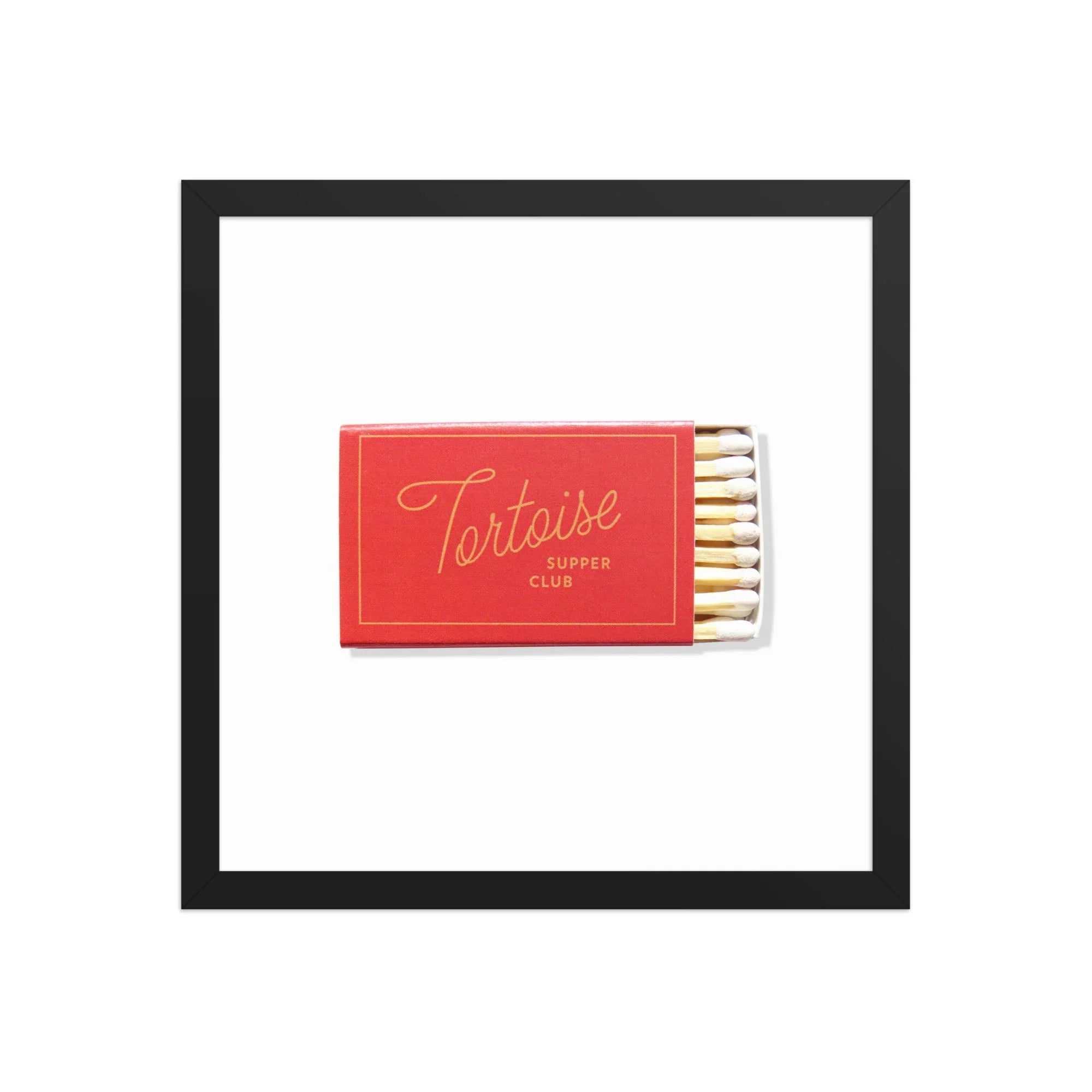 Tortoise Supper Club matchbook photos