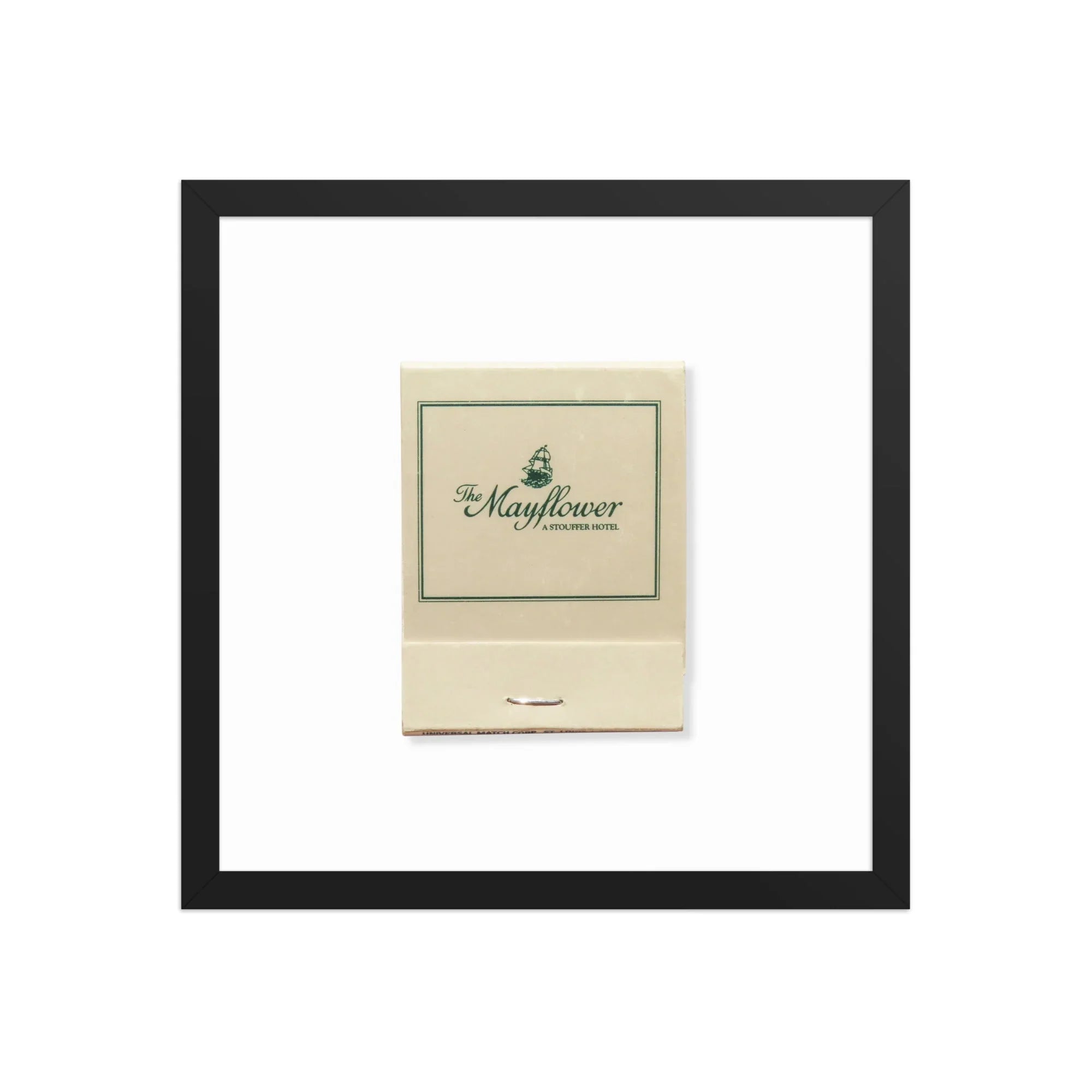 The Mayflower matchbook photos