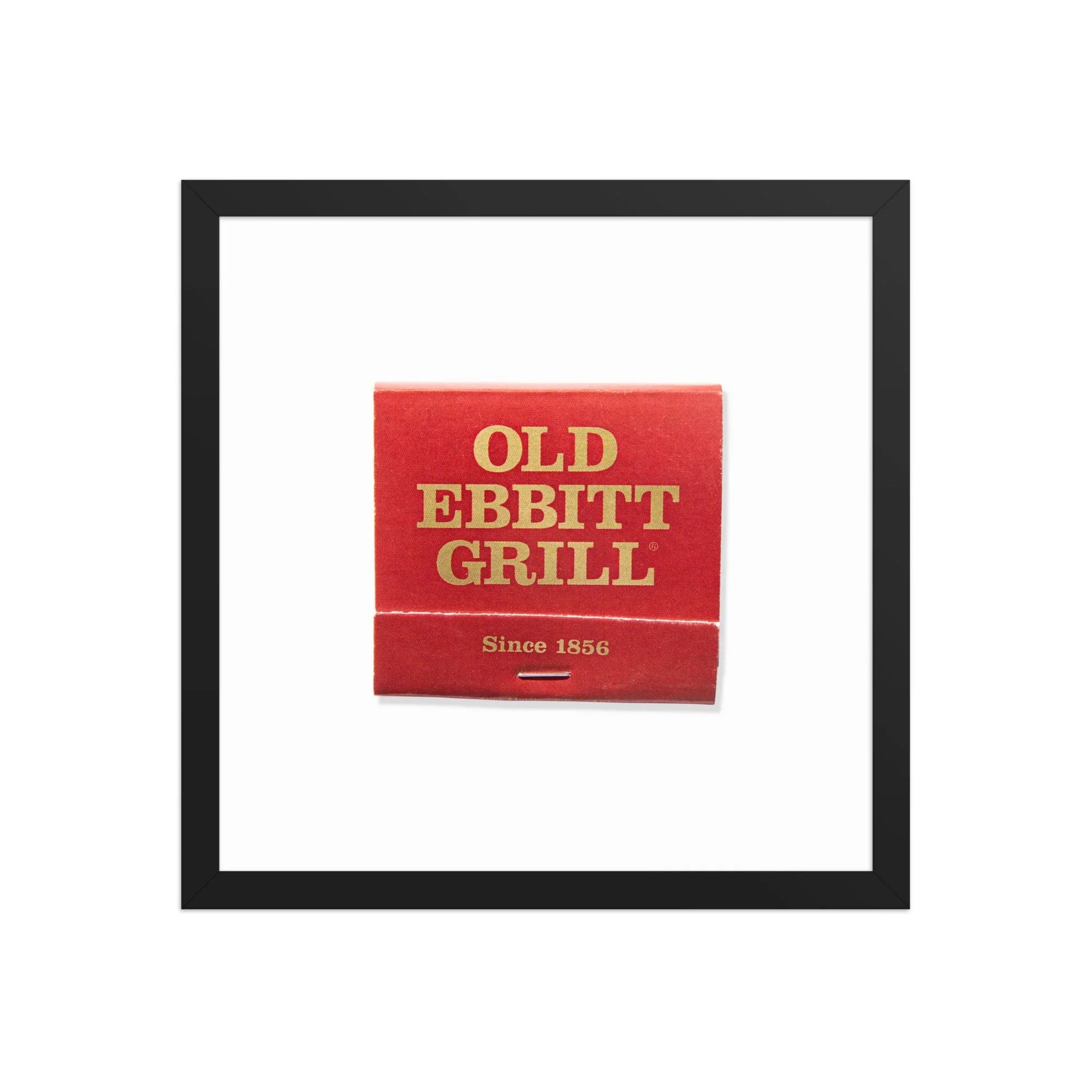Old Ebbitt Grill matchbook photos