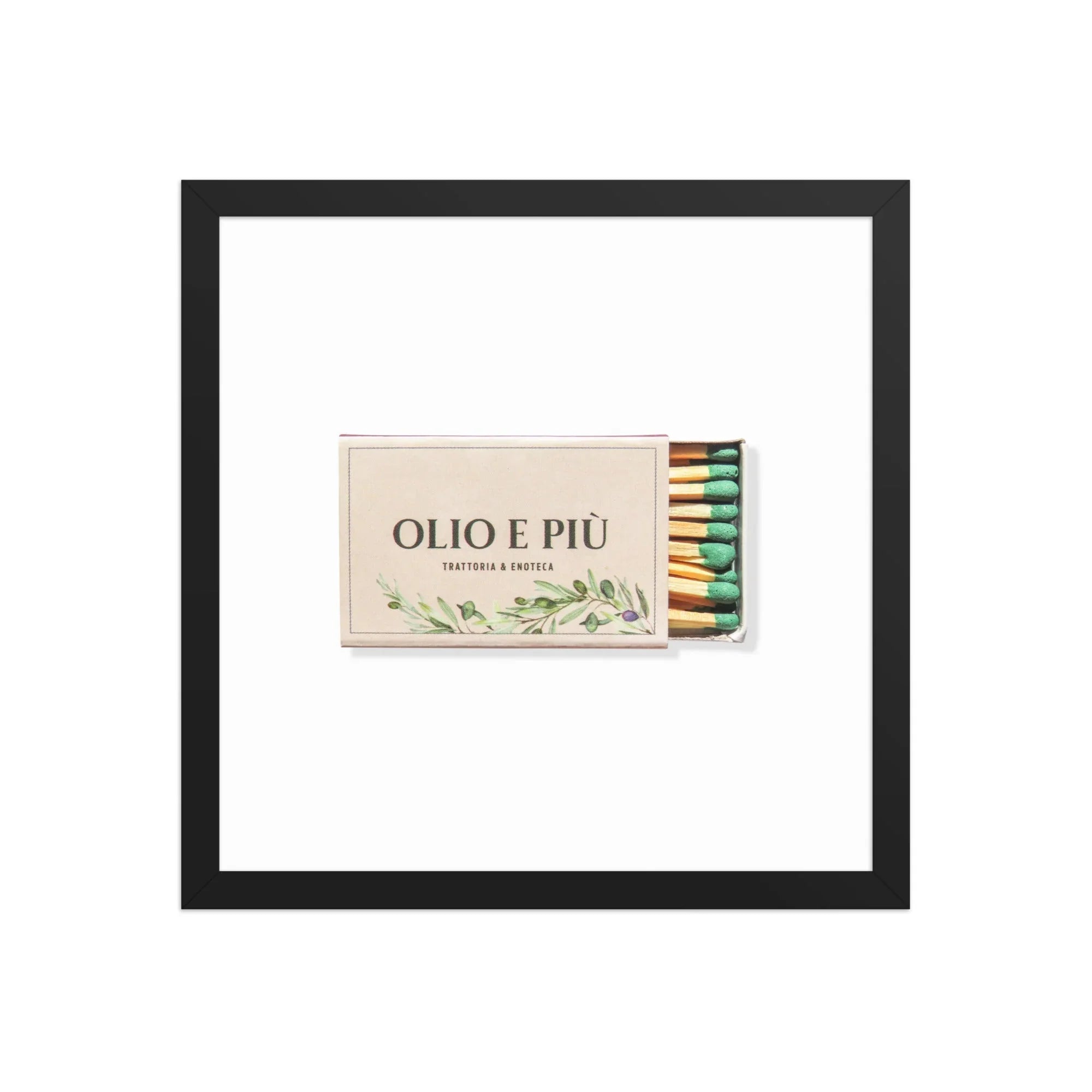 Olio E Piu matchbook photos