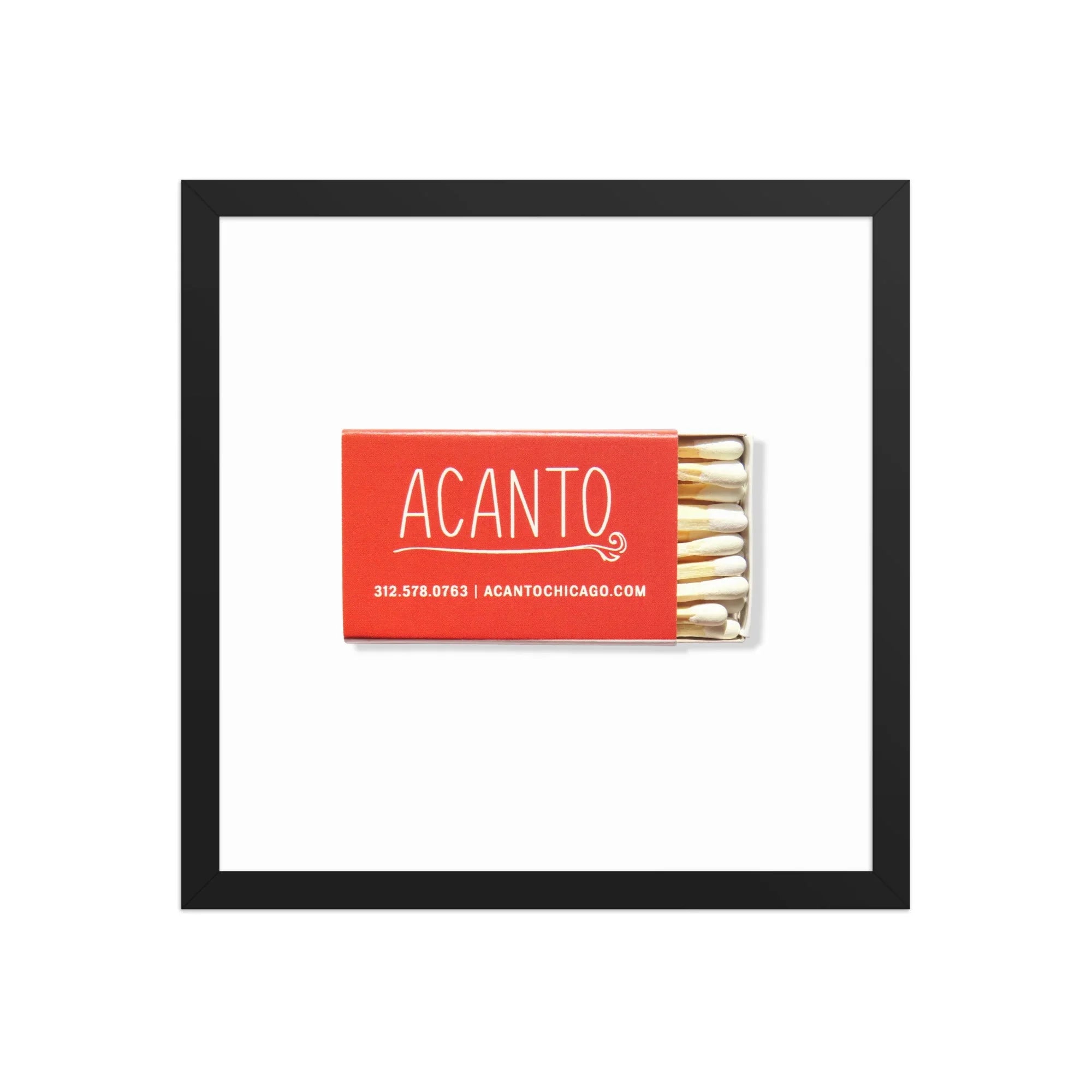 Acanto matchbook photos