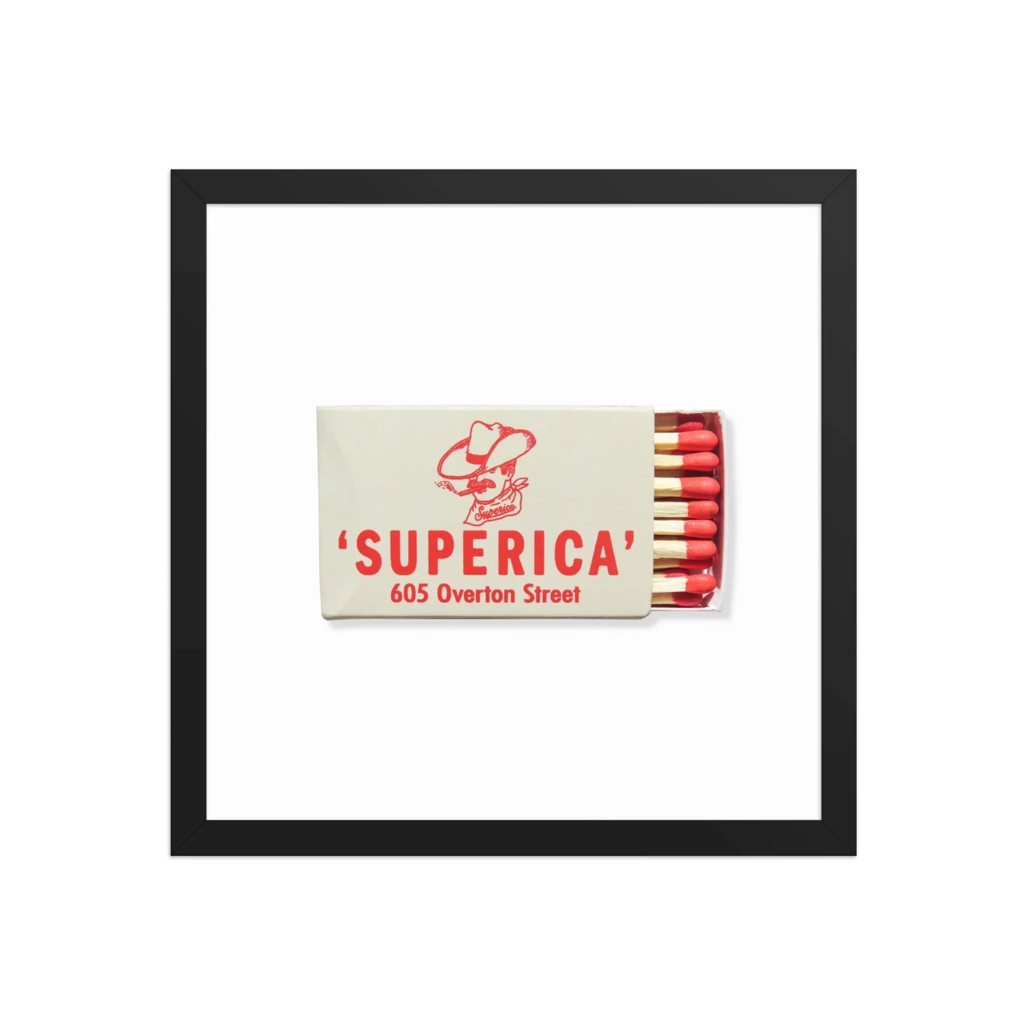 Superica matchbook photos