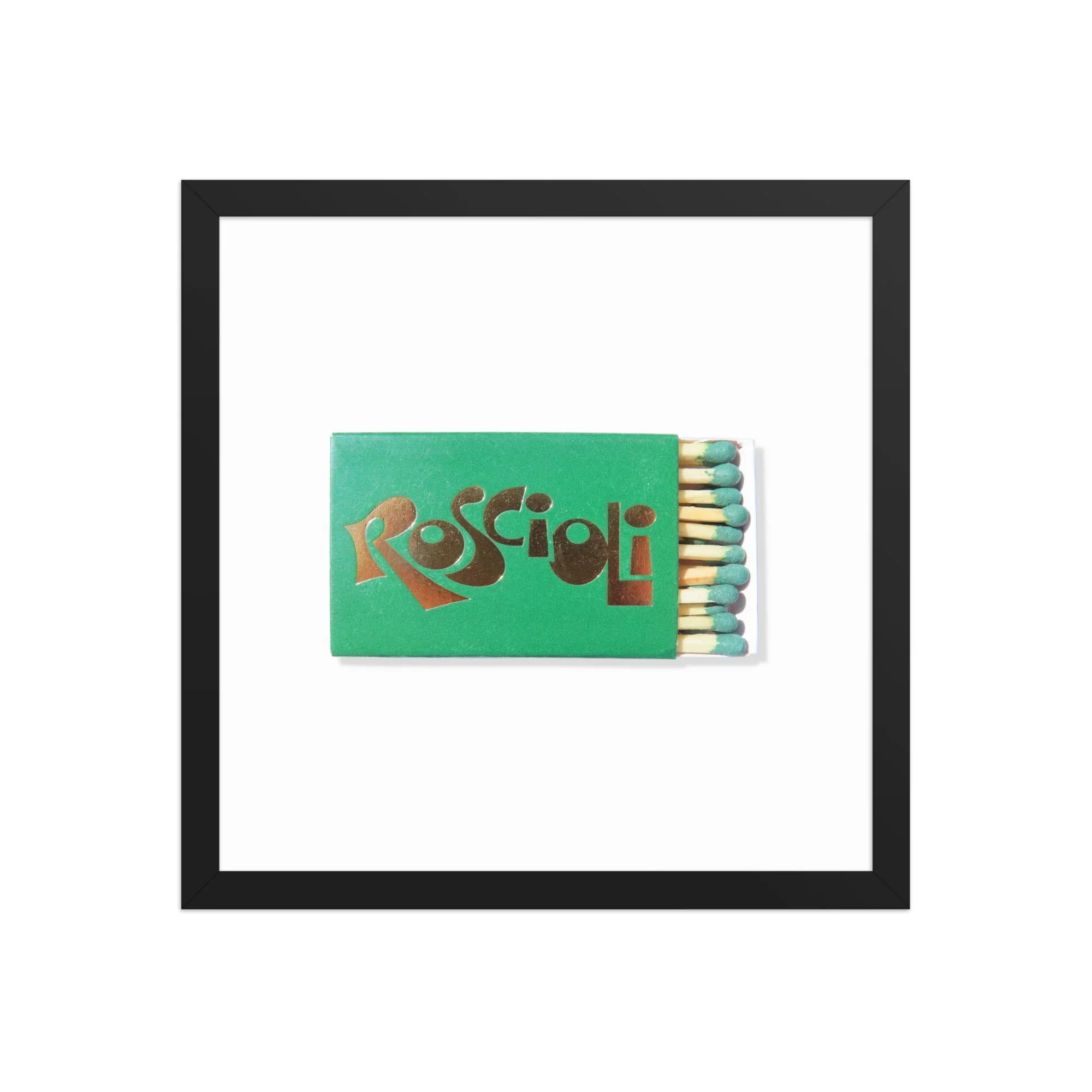 Roscioli NYC matchbook photos