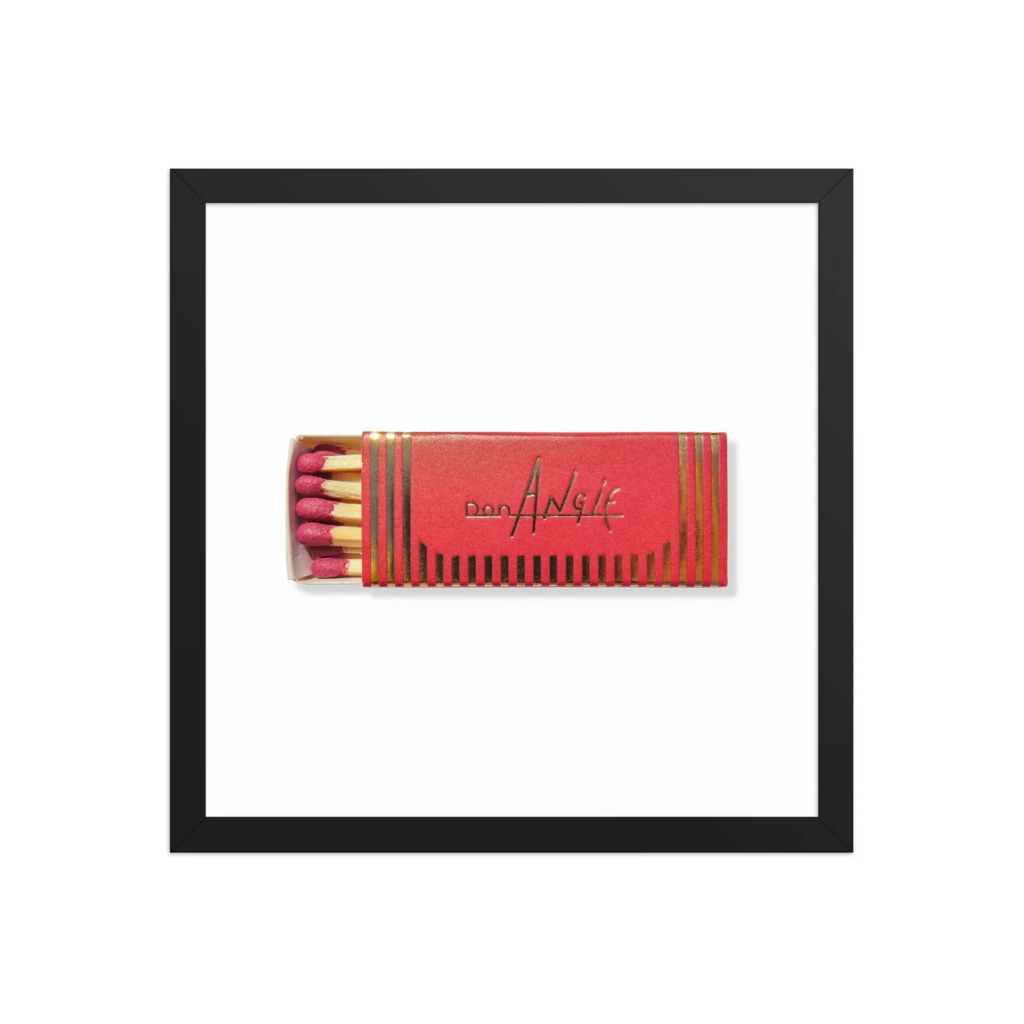 Don Angie NYC matchbook photos