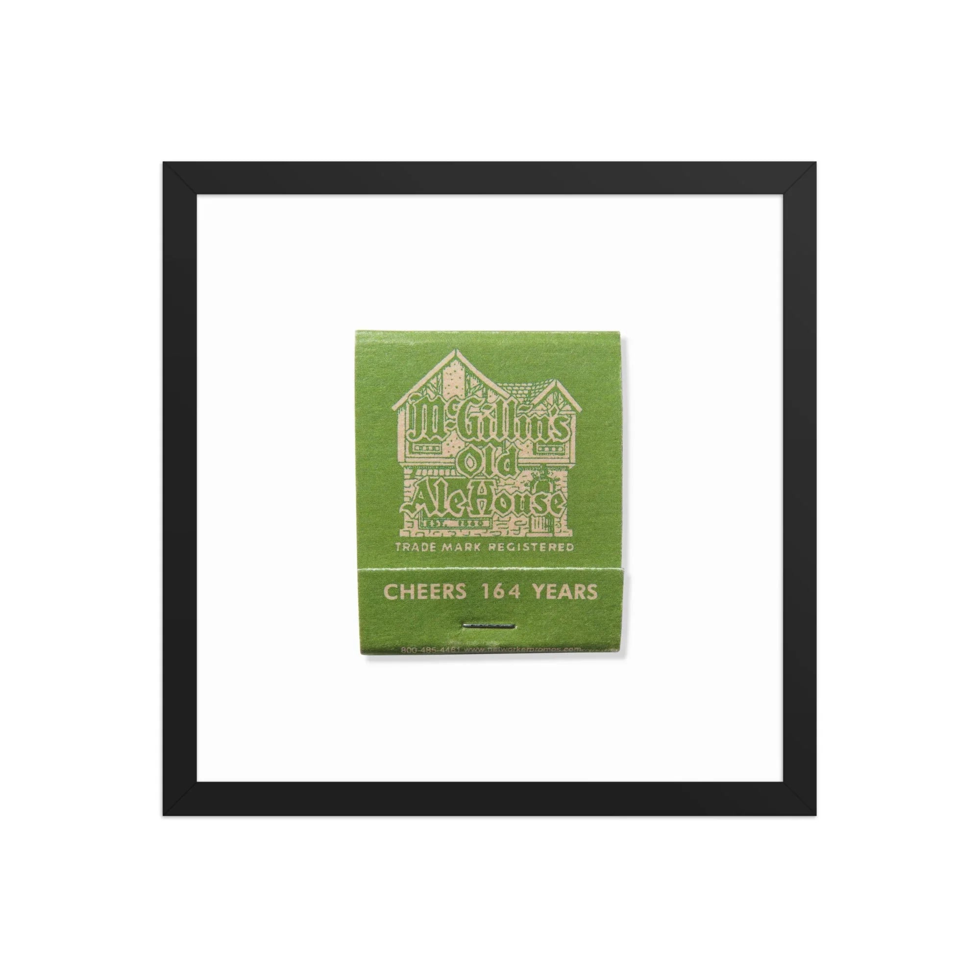 McGillin’s Old Ale House matchbook photos