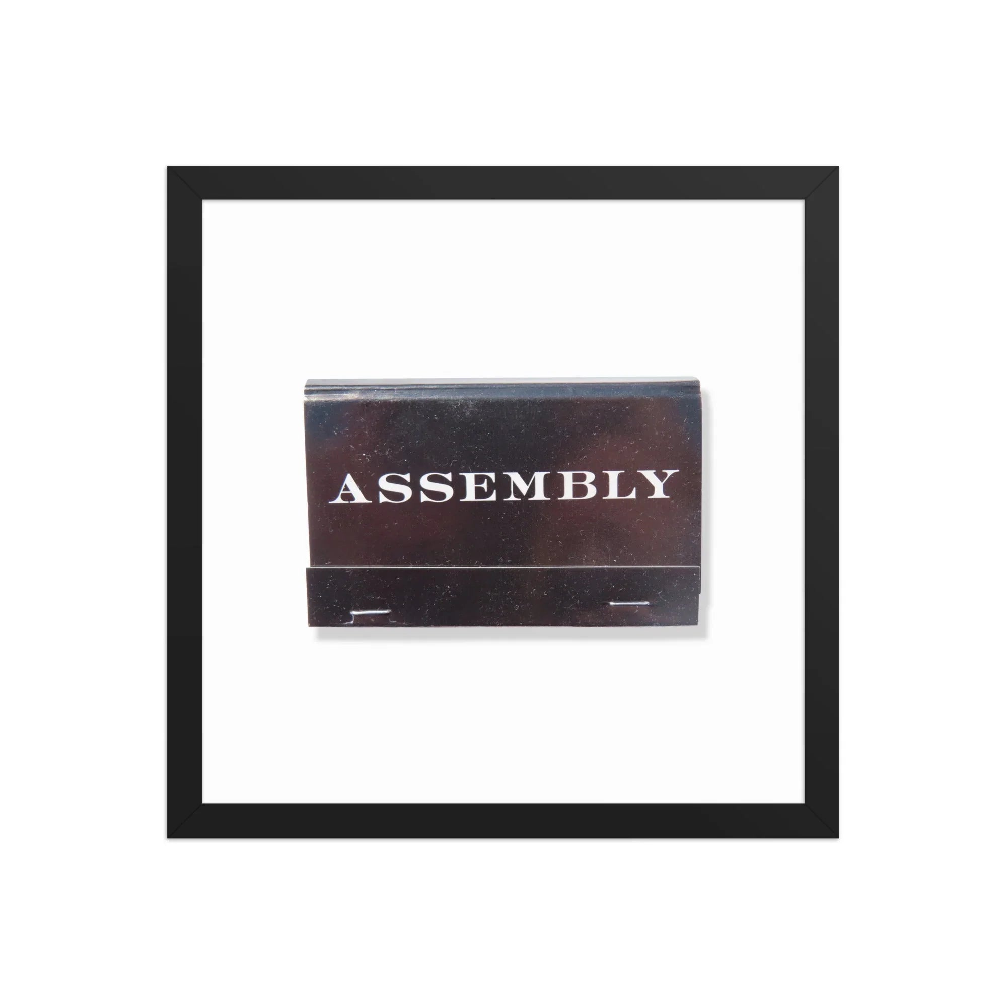 Assembly matchbook photos