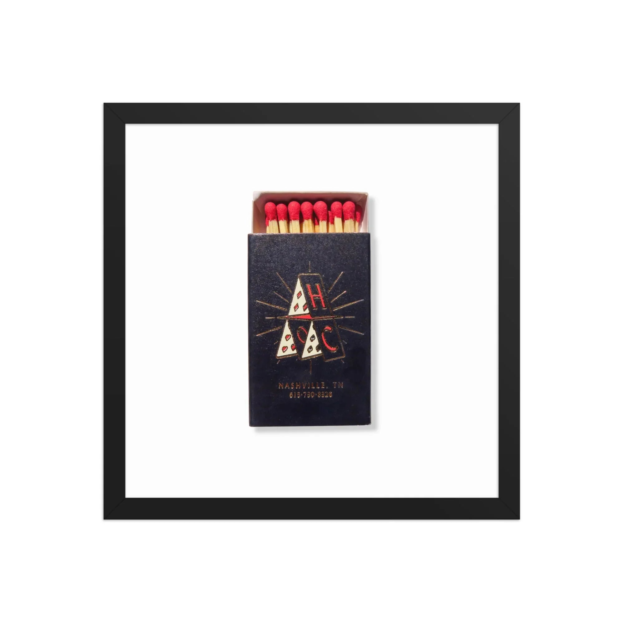 House of Cards matchbook photos