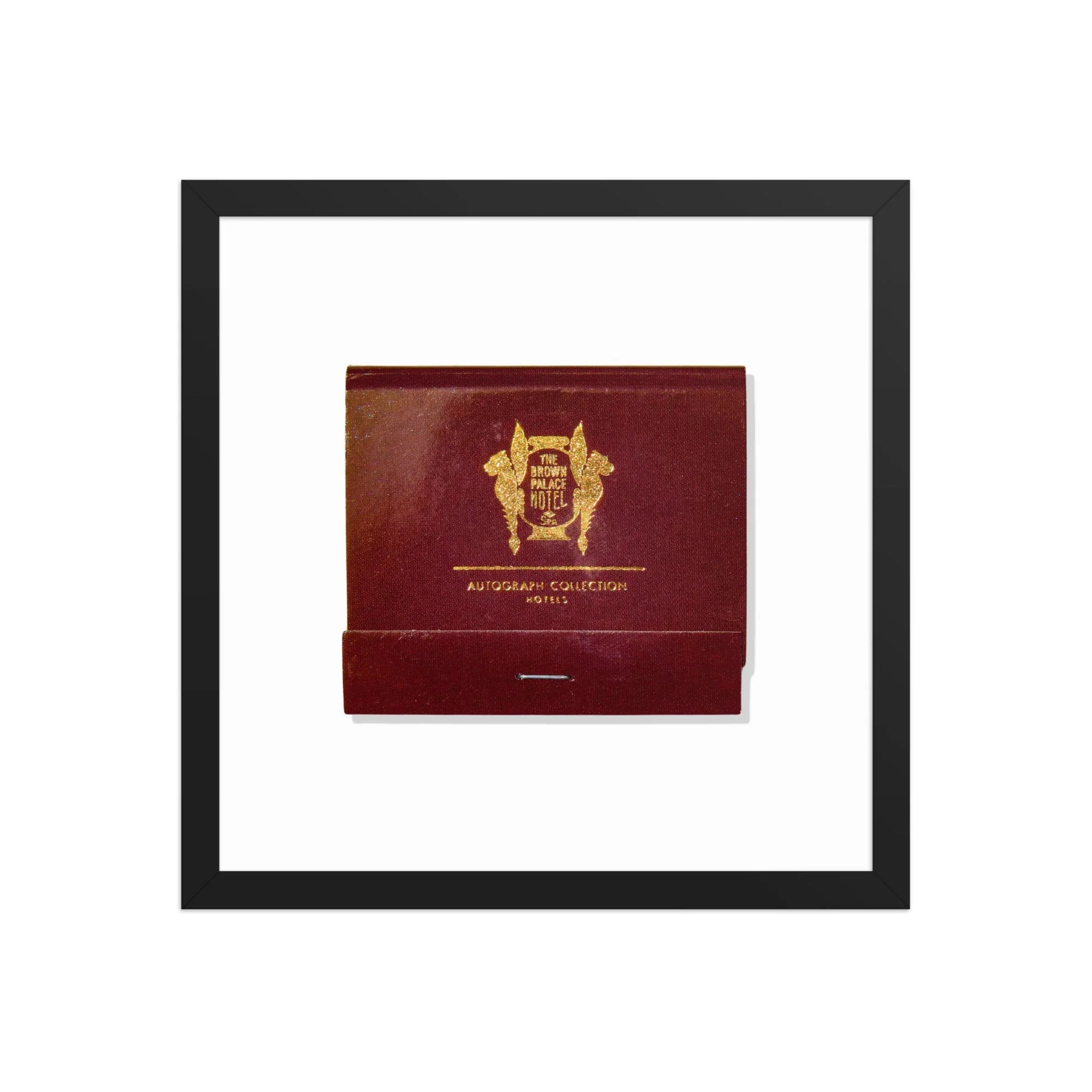 The Brown Palace Hotel matchbook photos