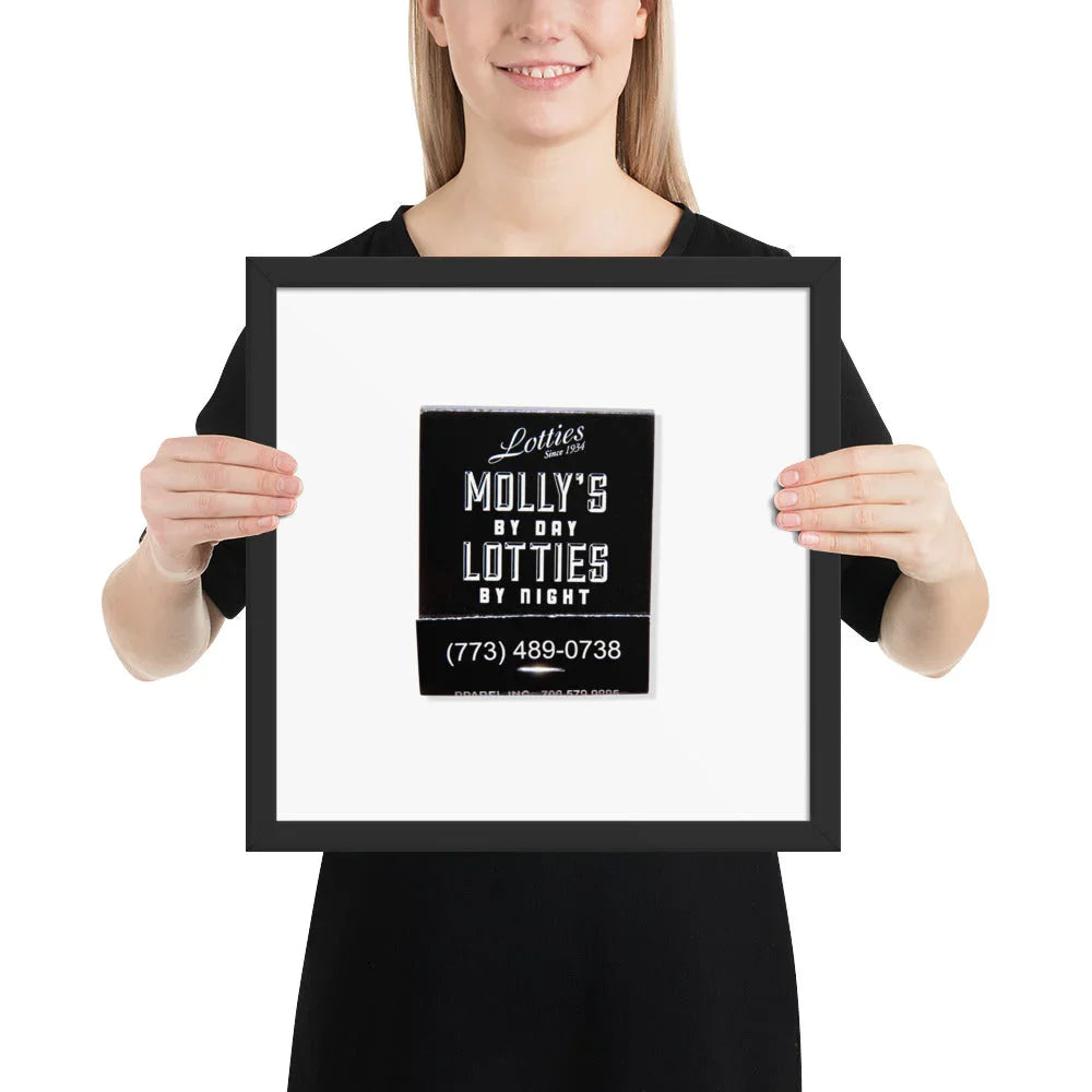 Lottie’s Chicago matchbook photos