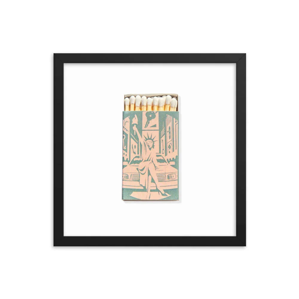 Keys and Heels Speakeasy matchbook photos