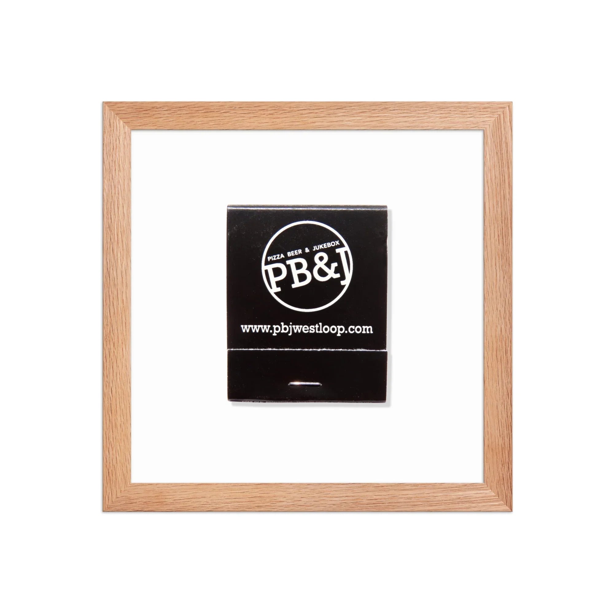 PB&J’s Chicago matchbook photos