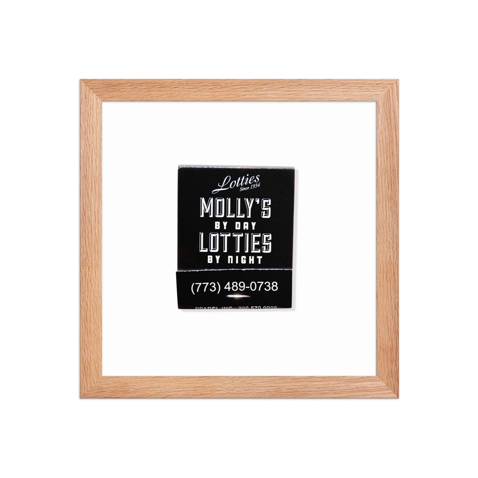 Lottie’s Chicago matchbook photos