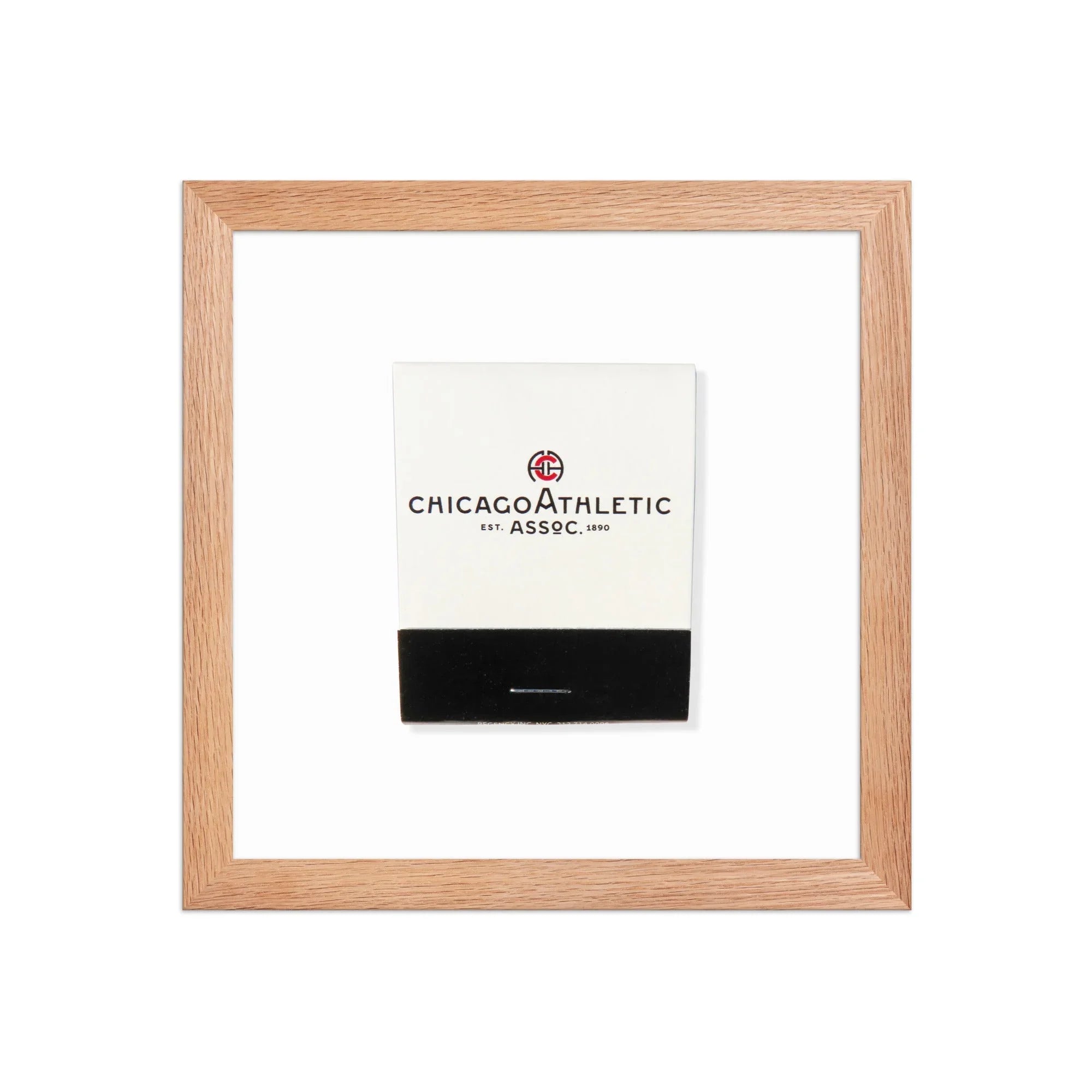 Chicago Athletics Association matchbook photos