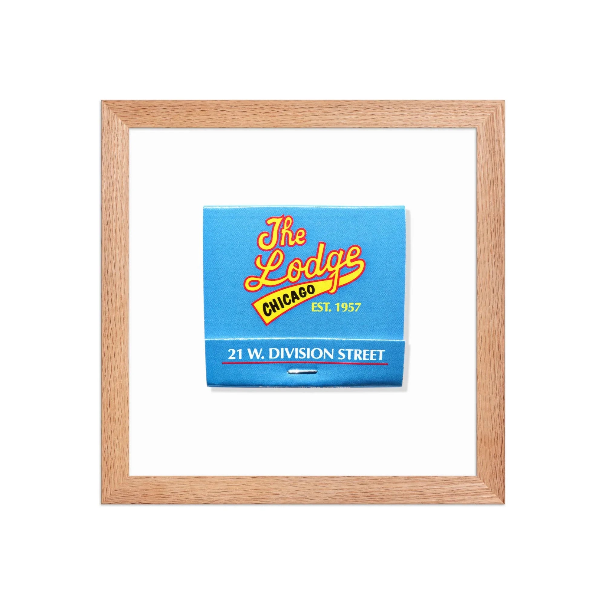 The Lodge Chicago matchbook photos