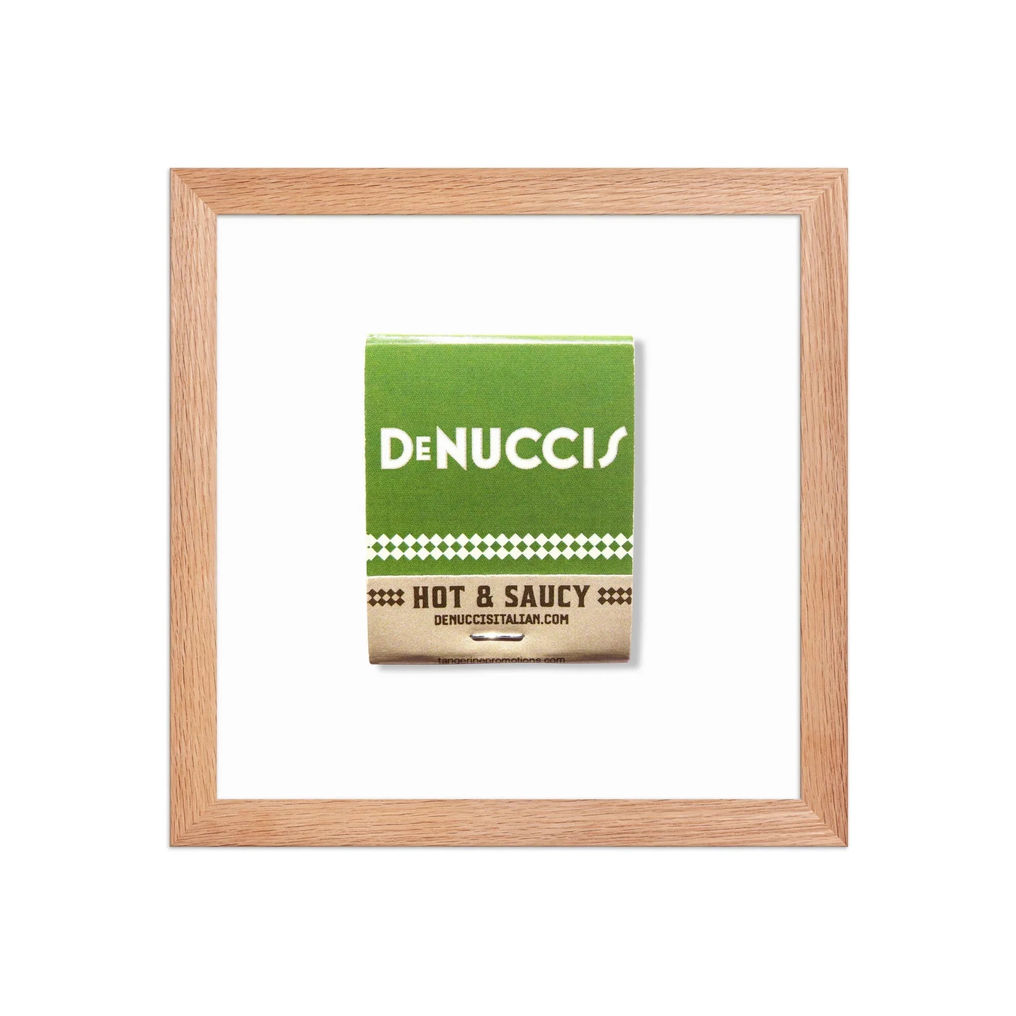 DeNucci’s matchbook photos