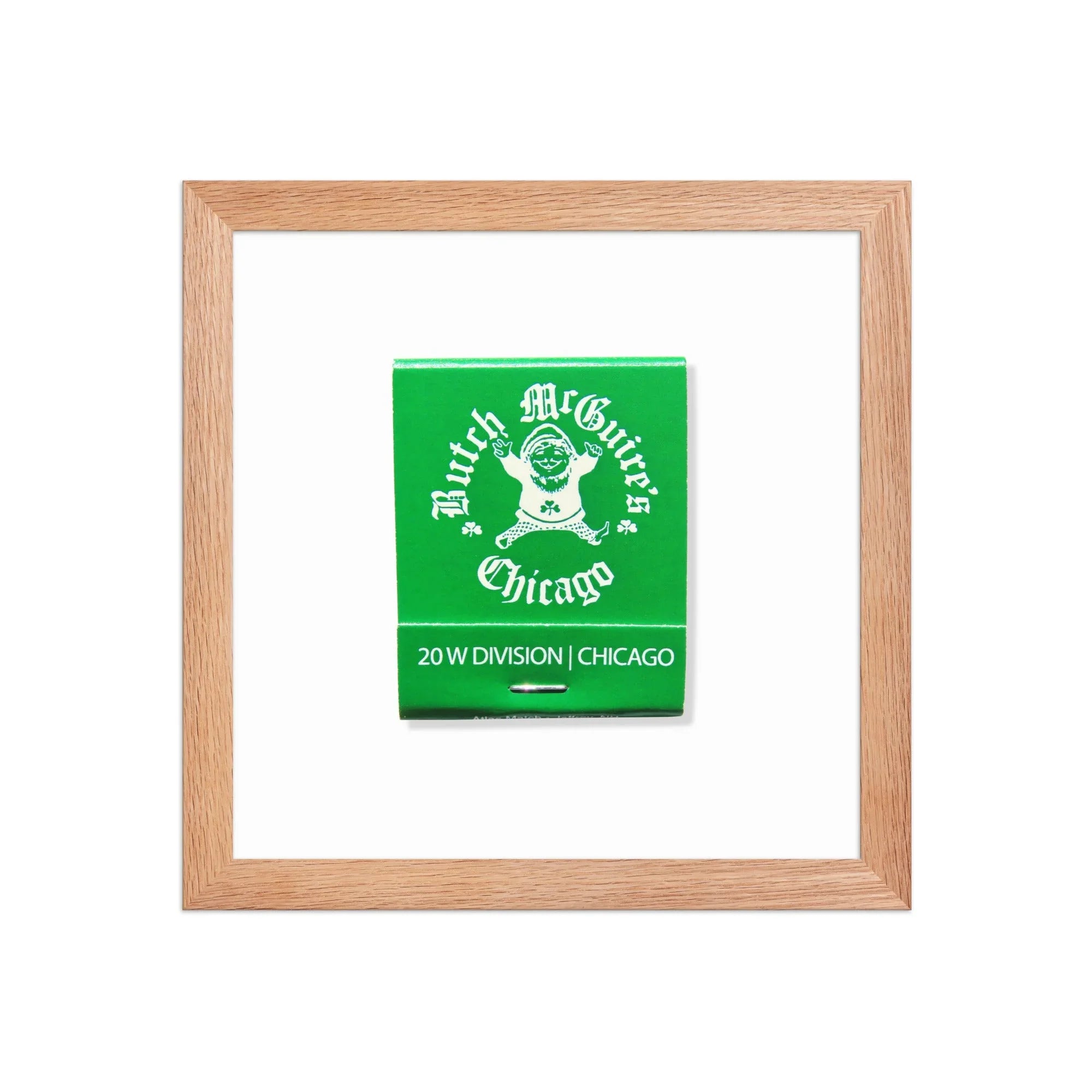 Butch McGuire’s matchbook photos