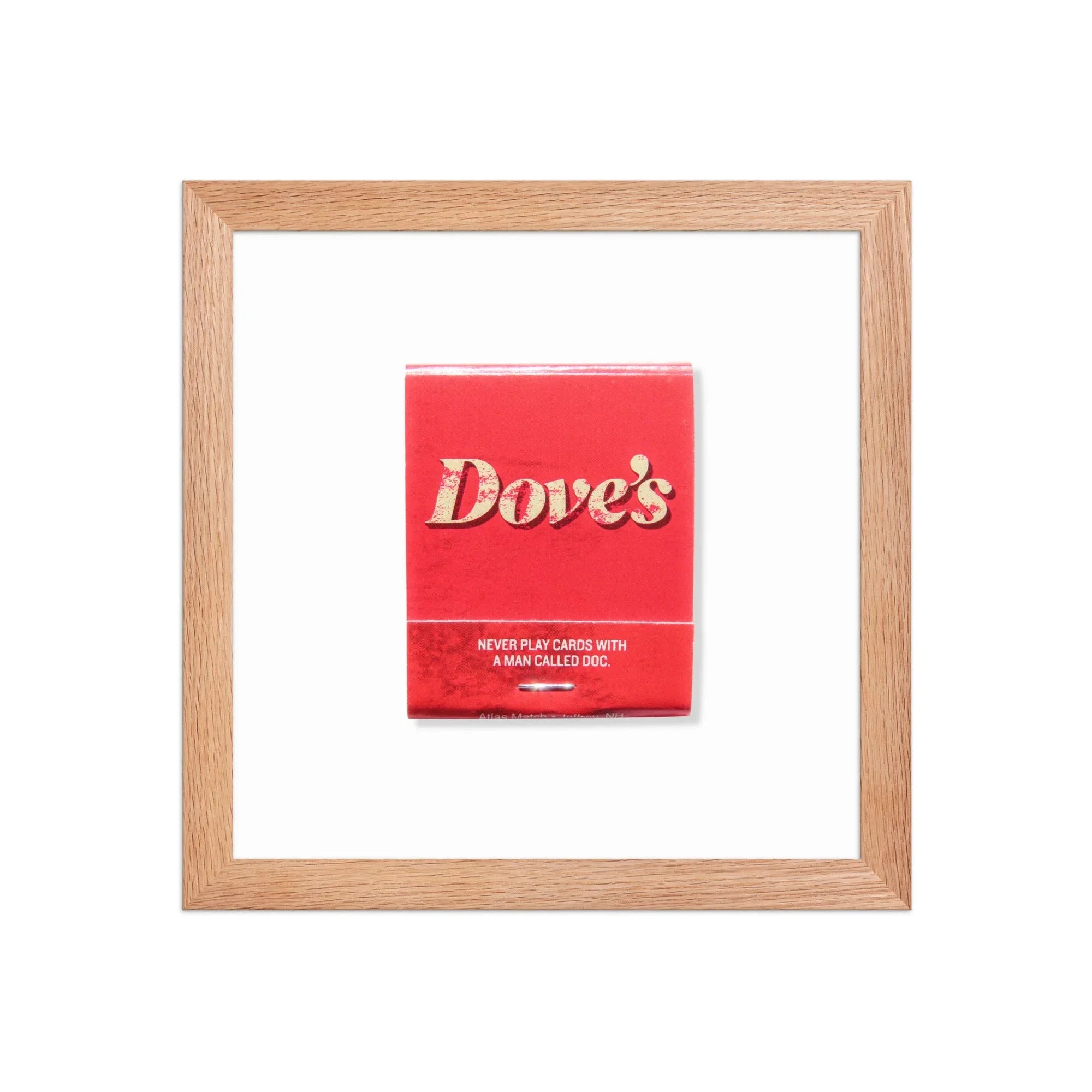 Dove’s Chicago matchbook photos