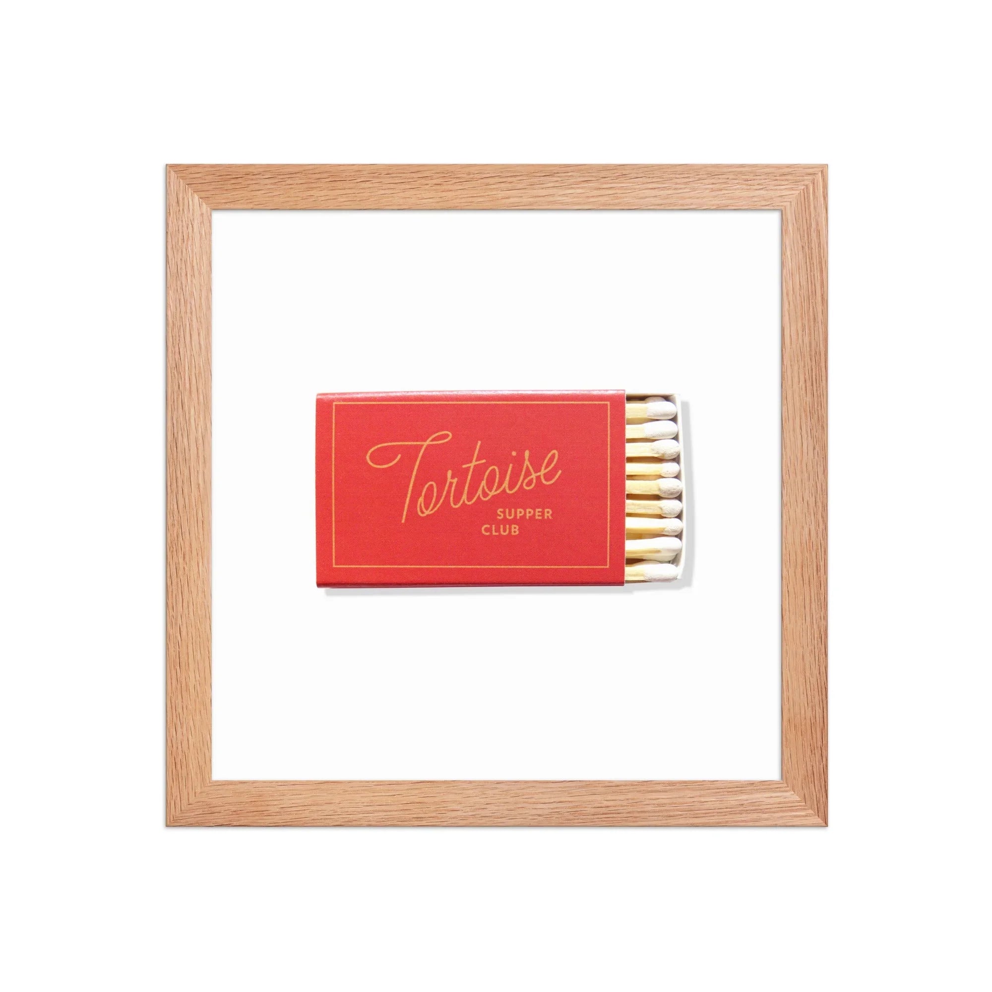 Tortoise Supper Club matchbook photos