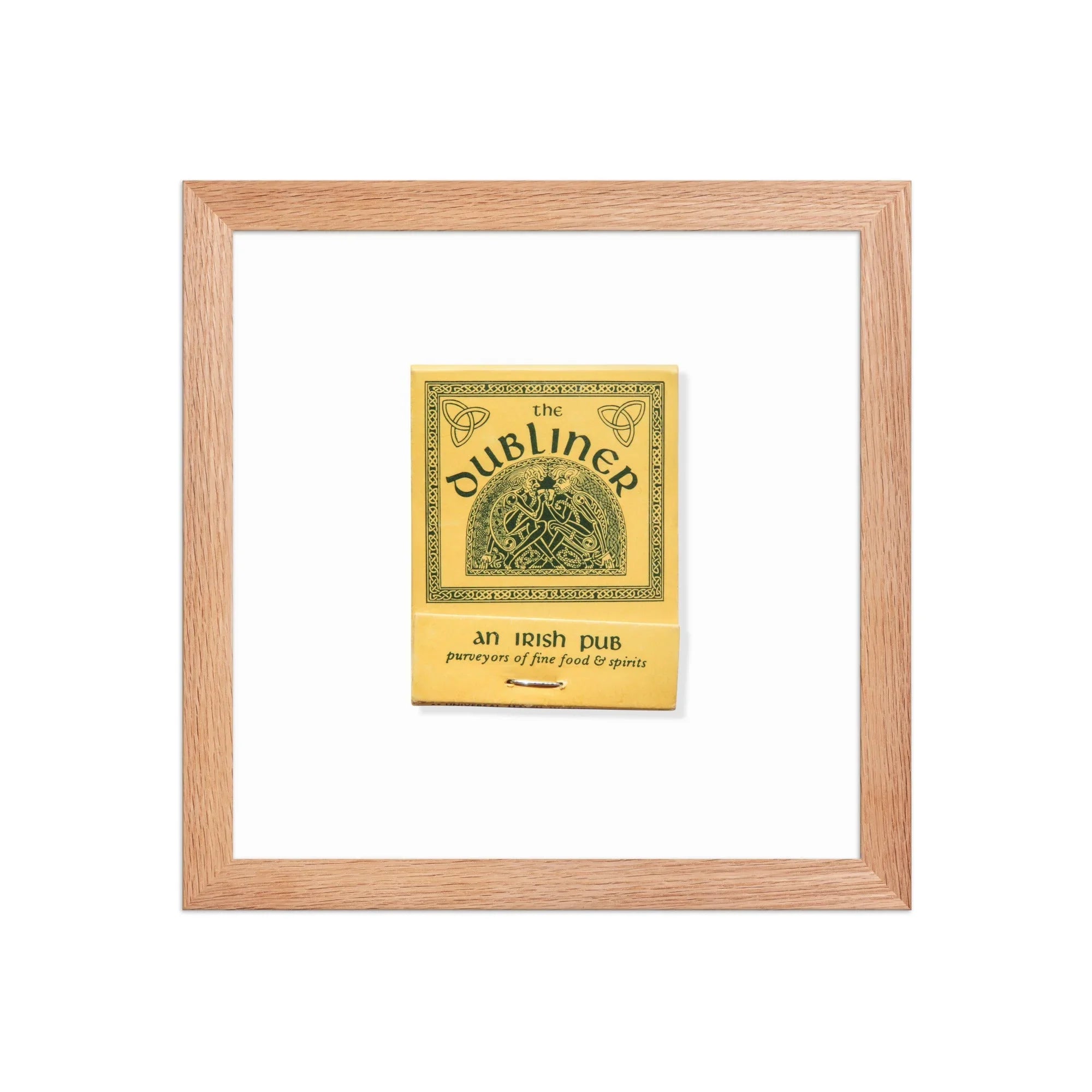 The Dubliner matchbook photos