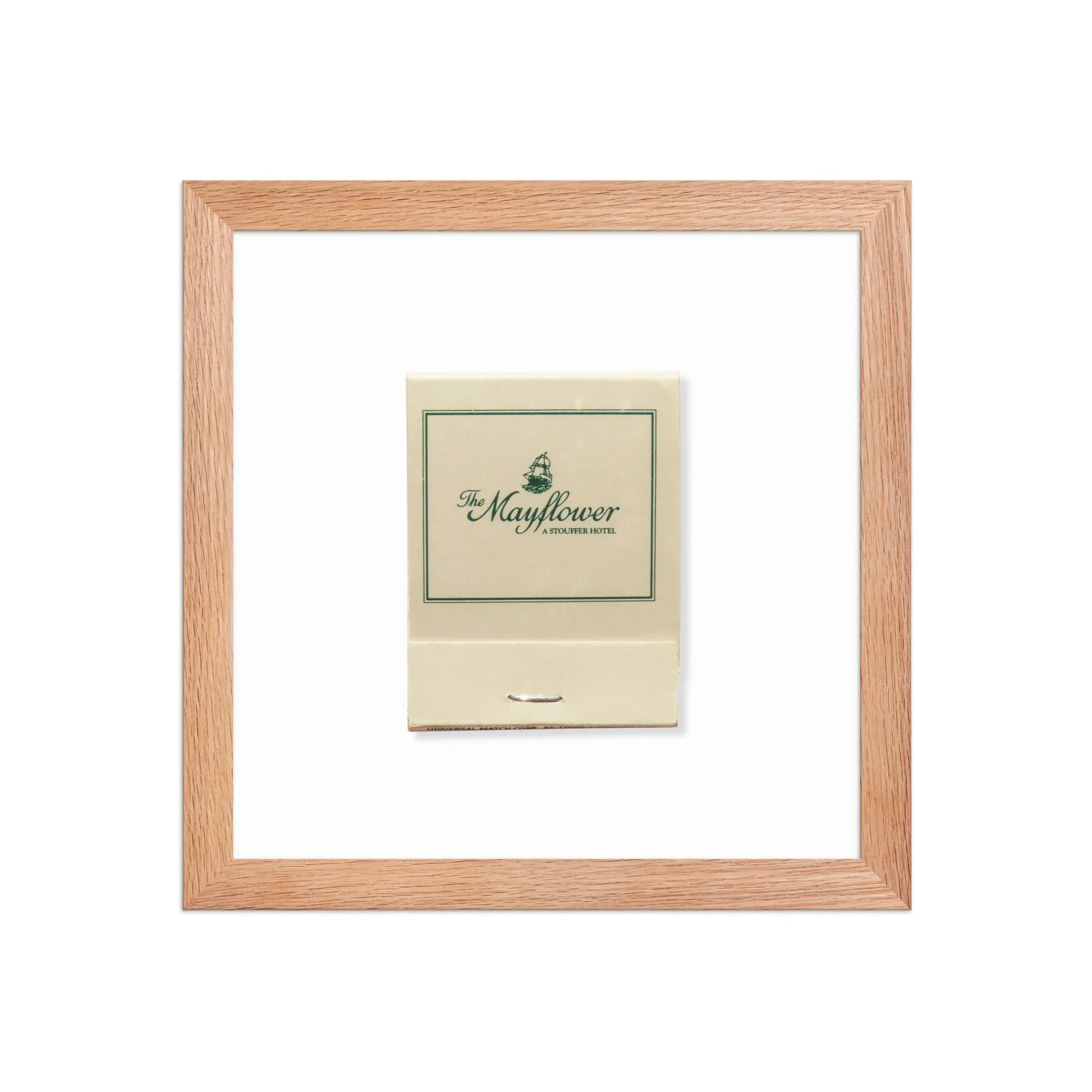 The Mayflower matchbook photos