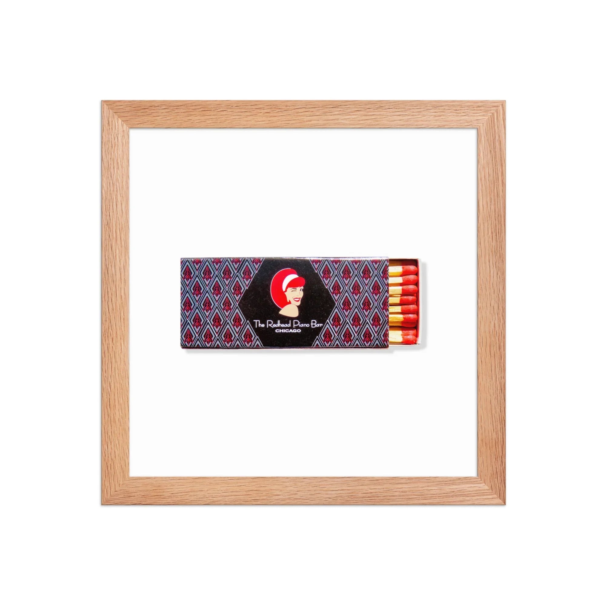 Red Head Piano Bar matchbook photos