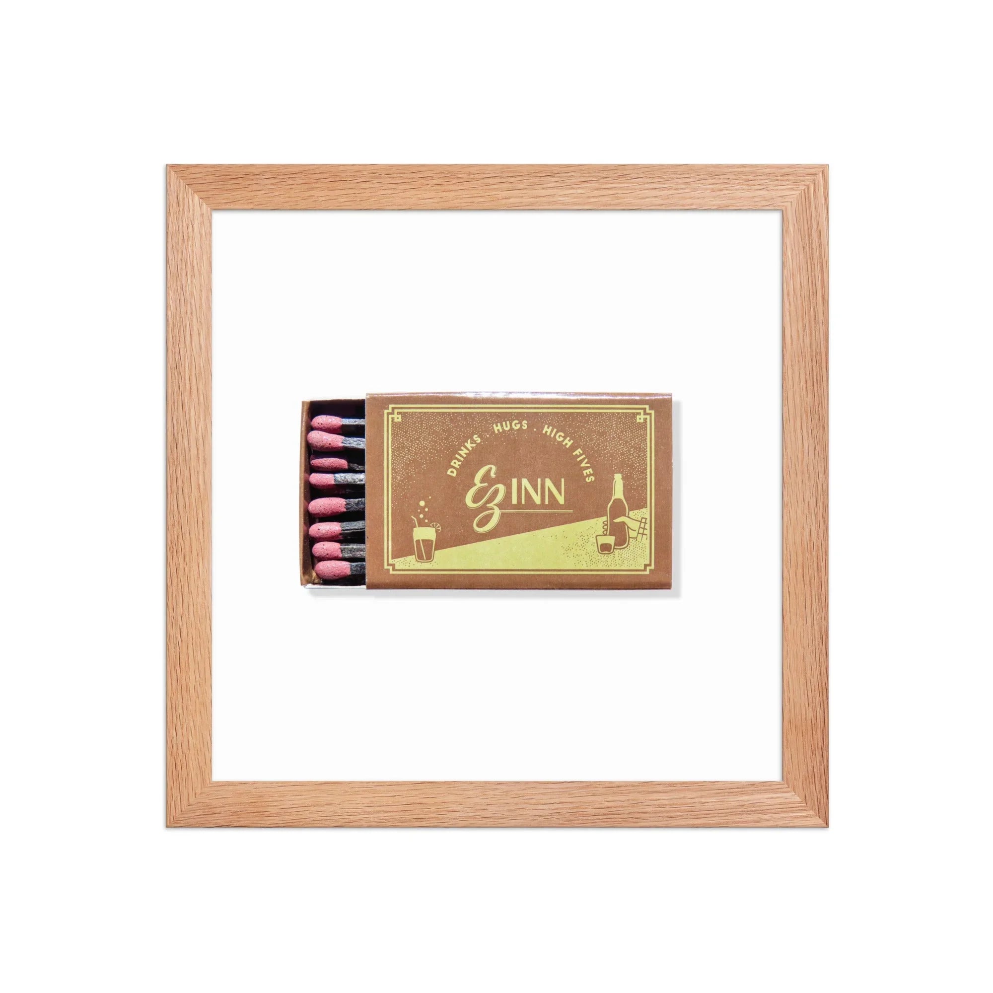 EZ Inn matchbook photos