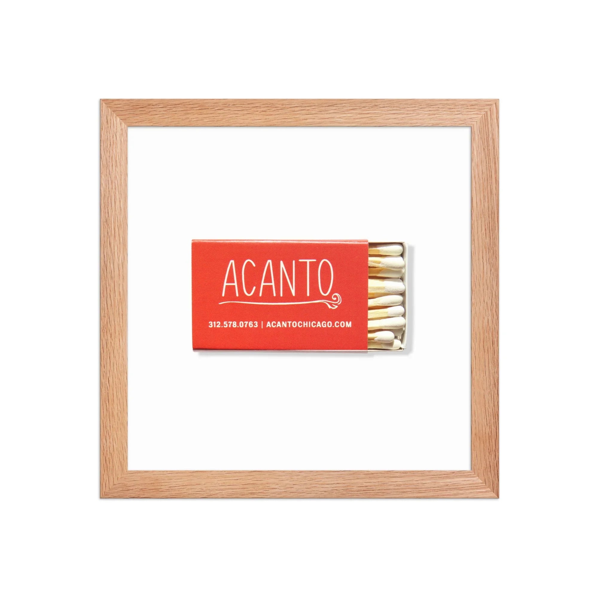 Acanto matchbook photos