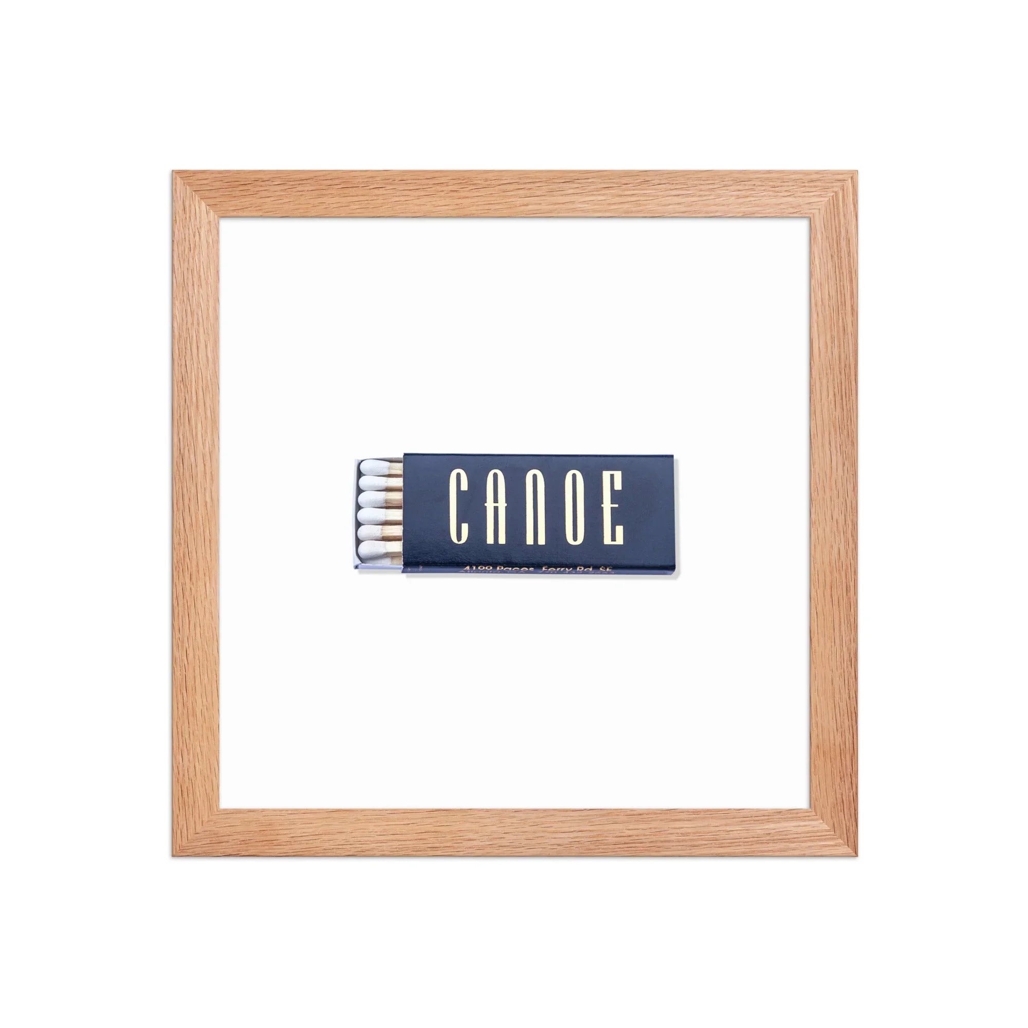 Canoe Atlanta matchbook photos