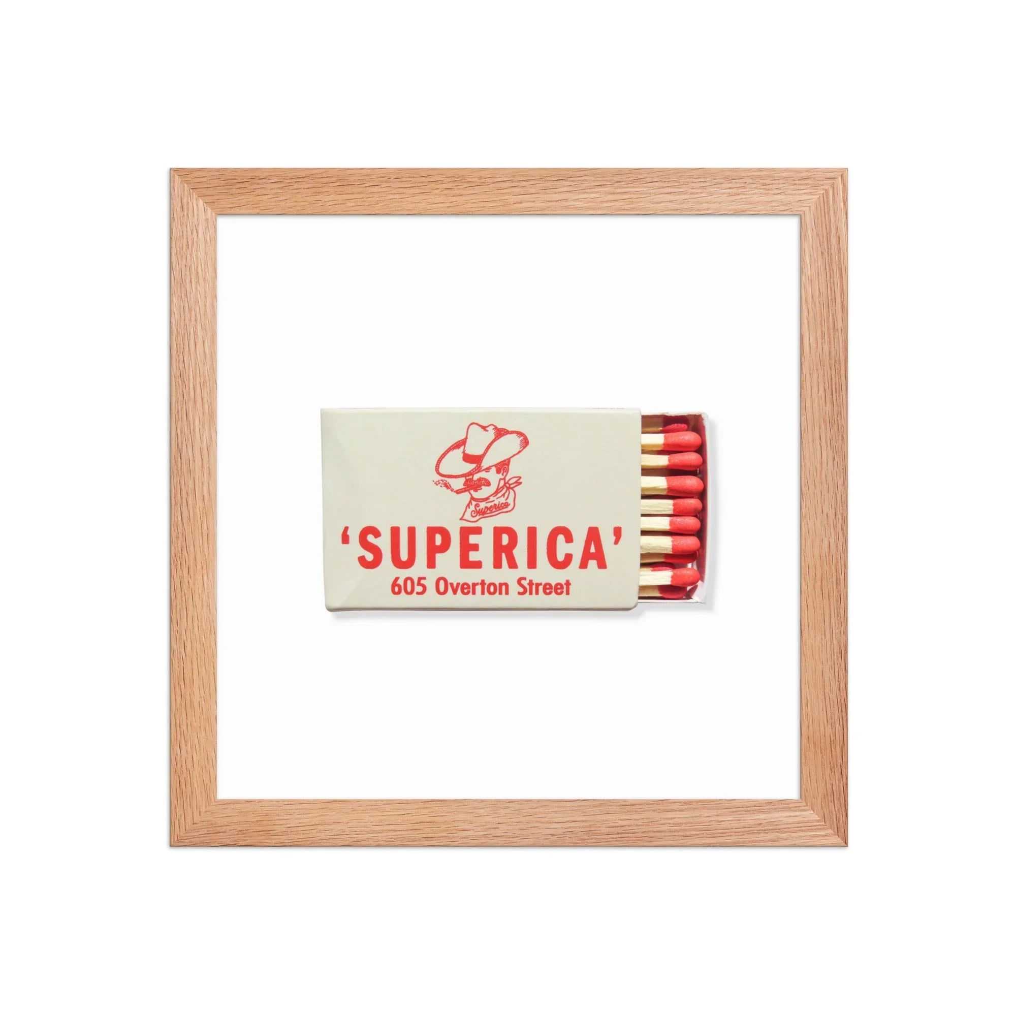 Superica matchbook photos