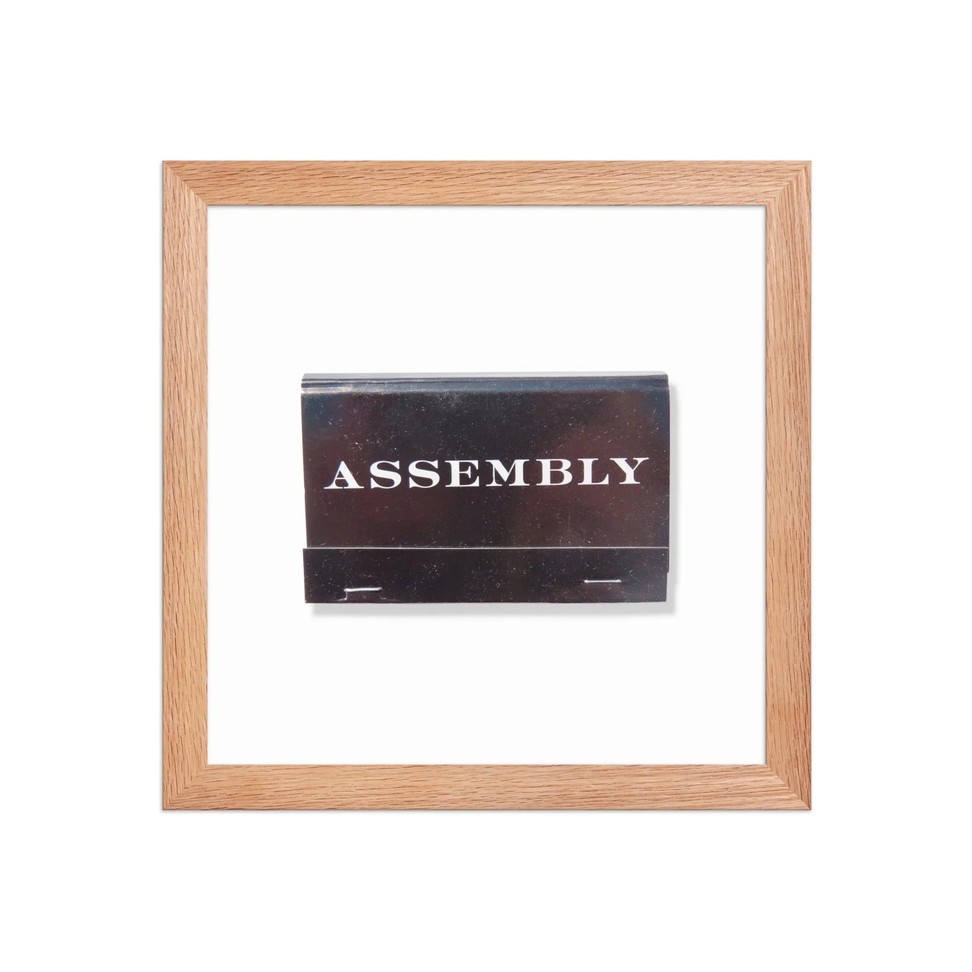 Assembly matchbook photos