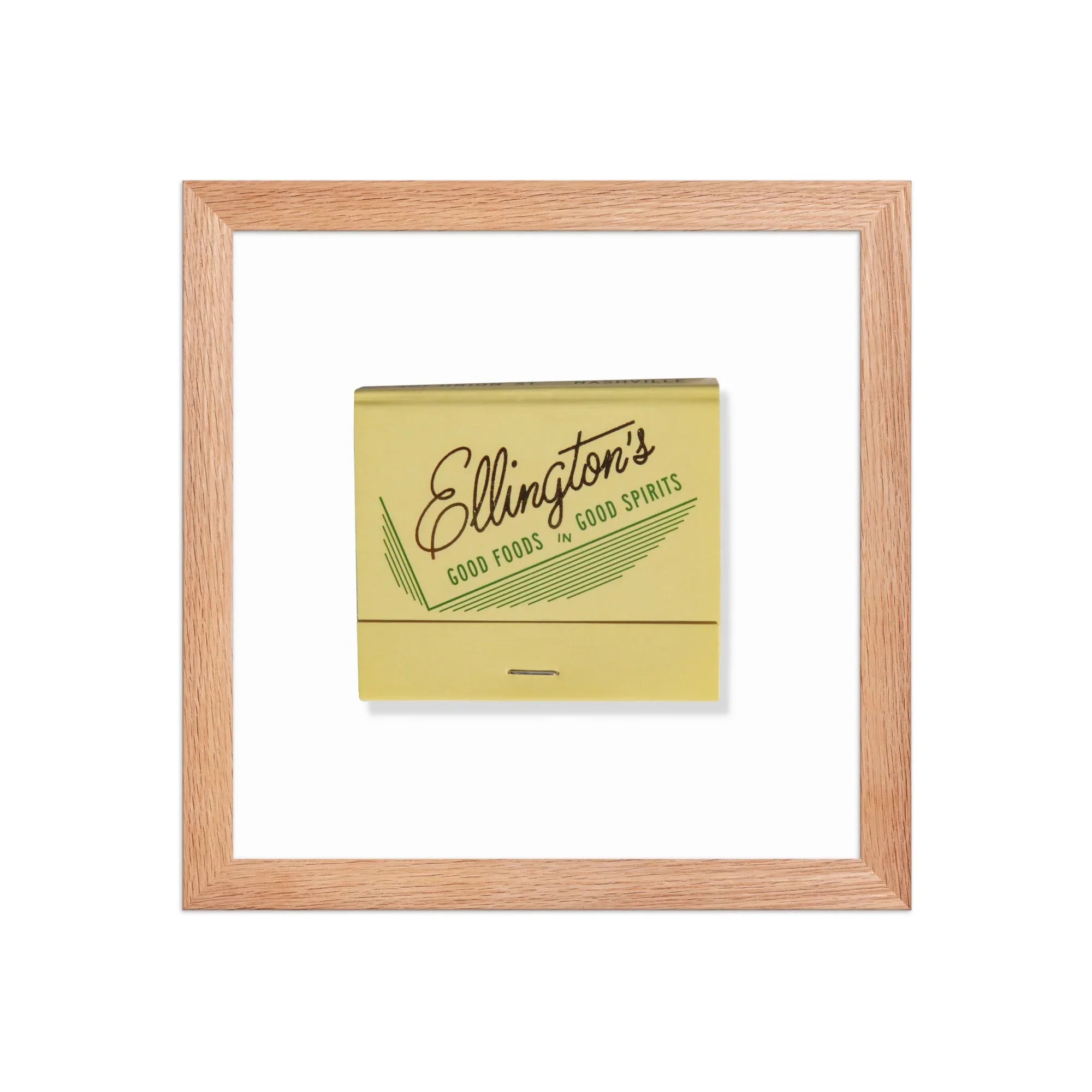 Ellington’s matchbook photos