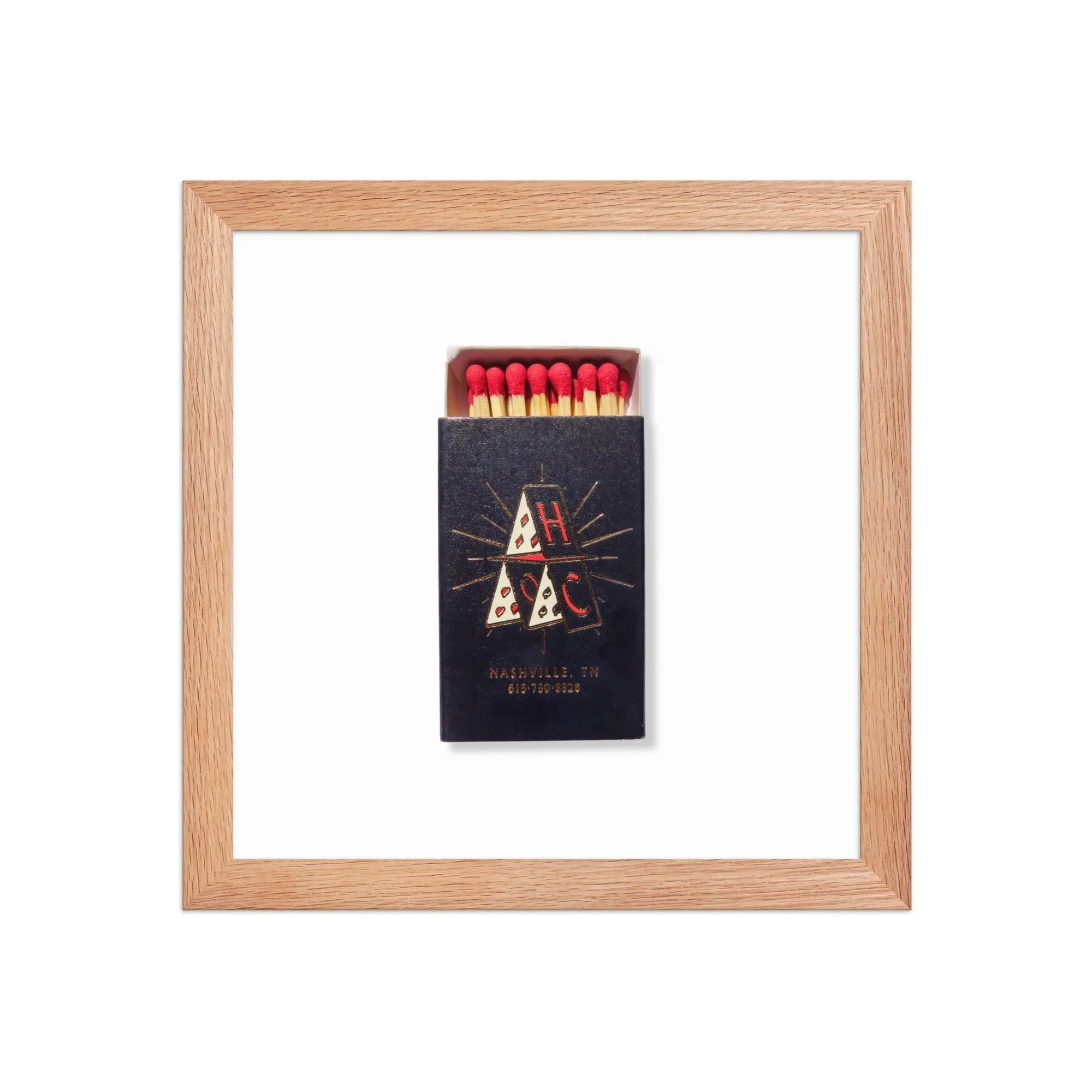 House of Cards matchbook photos
