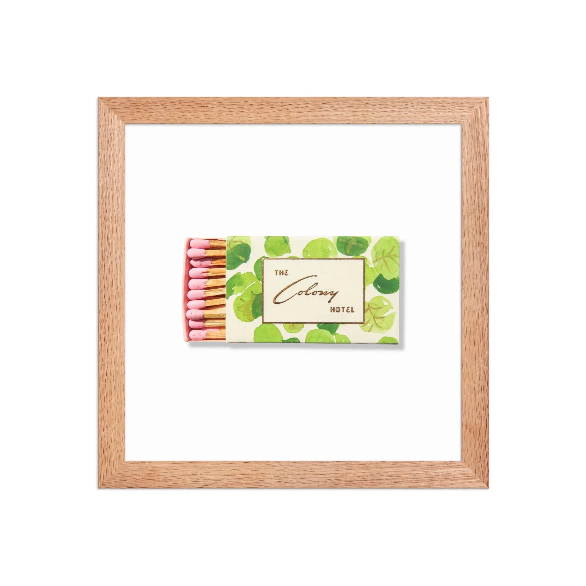 The Colony Hotel matchbook photos