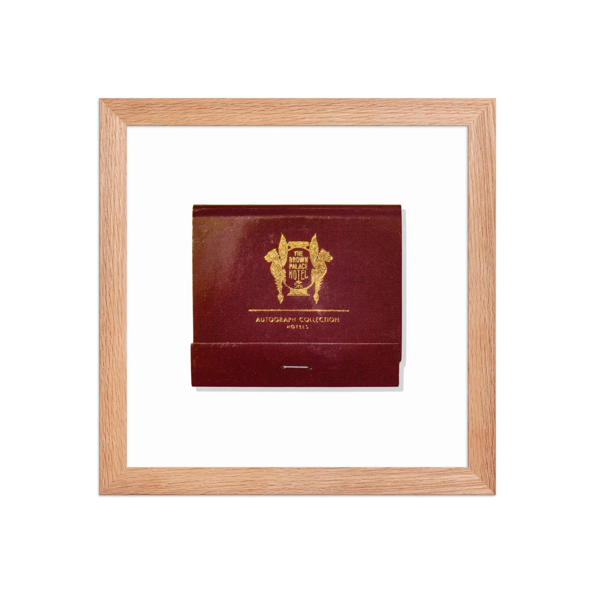 The Brown Palace Hotel matchbook photos