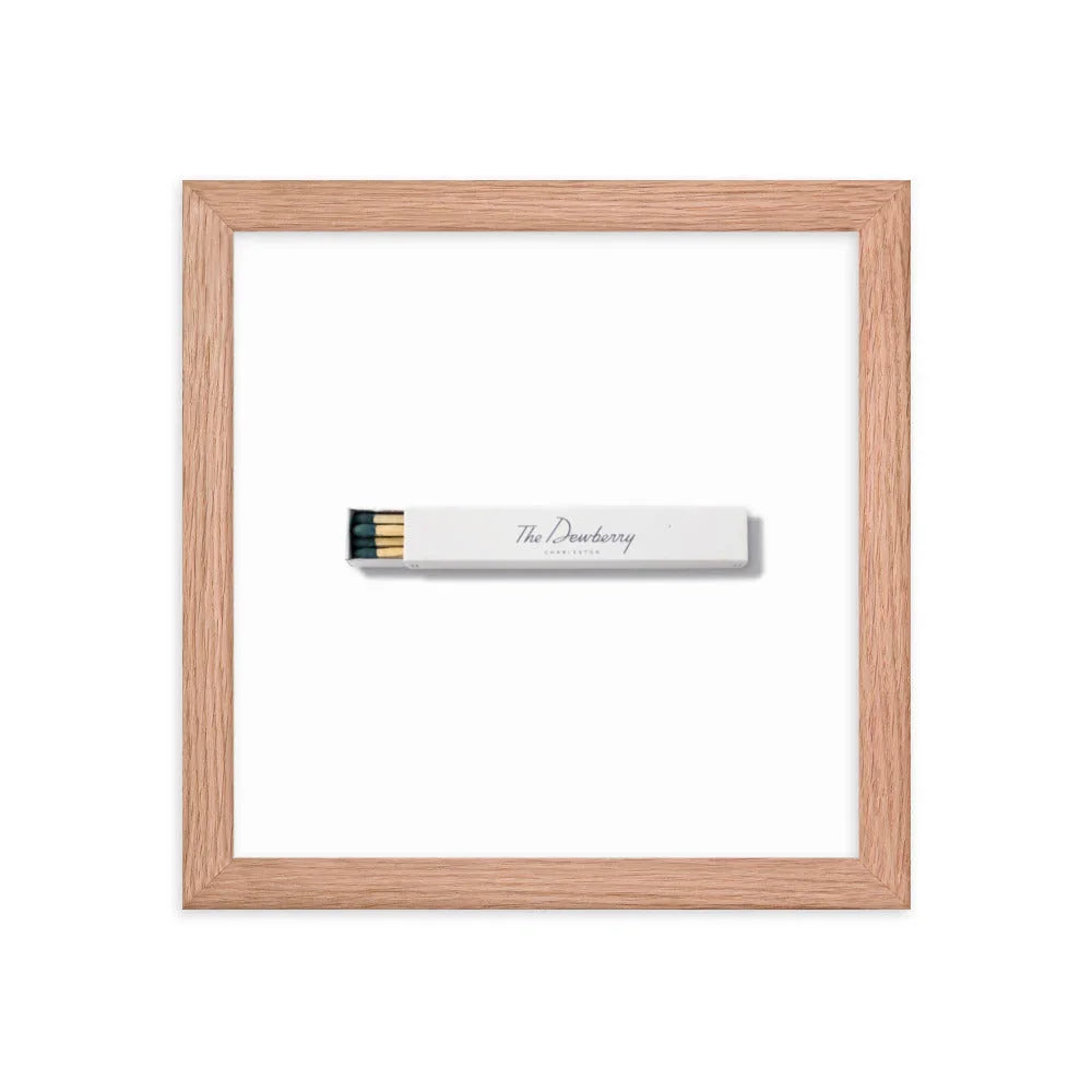 The Dewberry matchbook photos