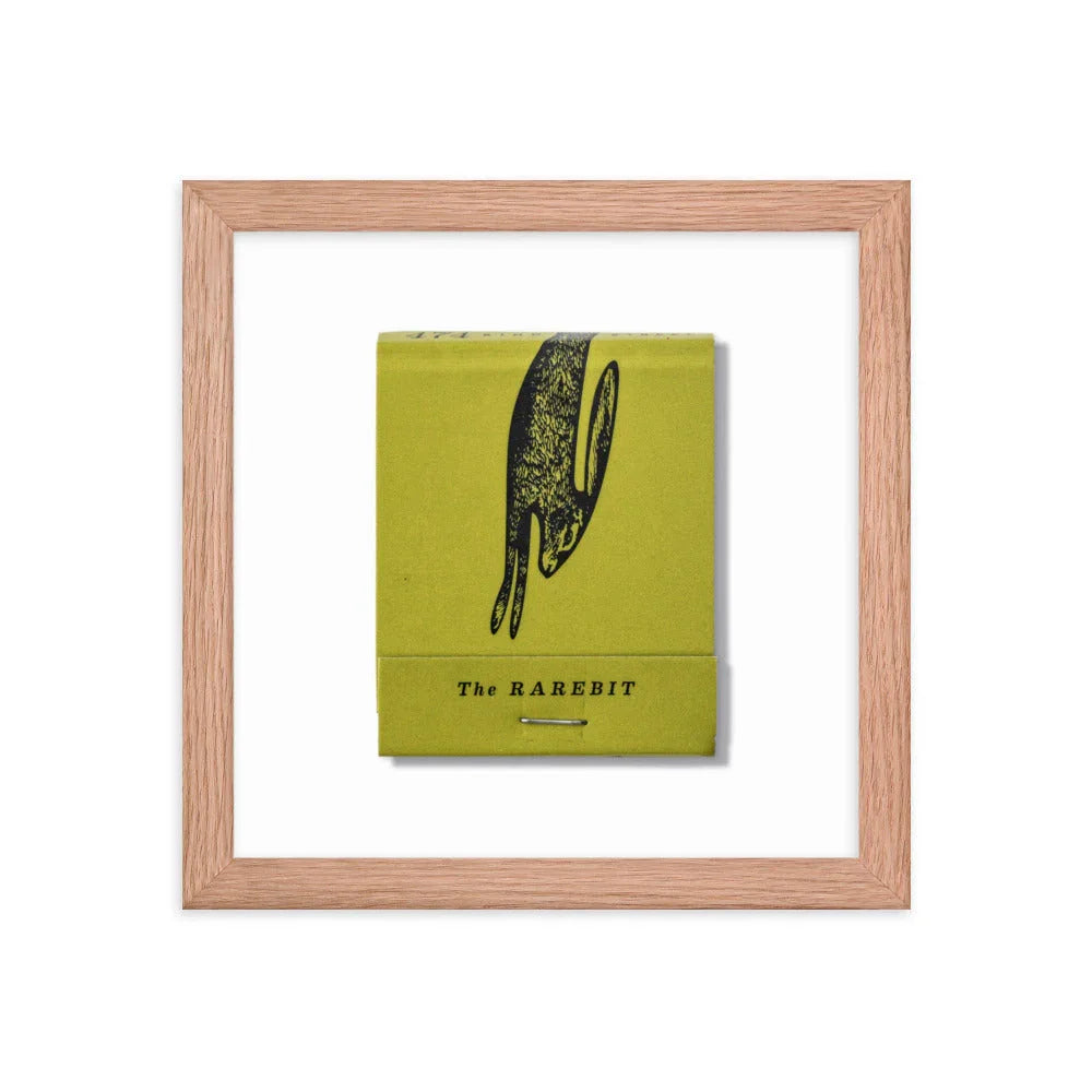 The Rarebit matchbook photos