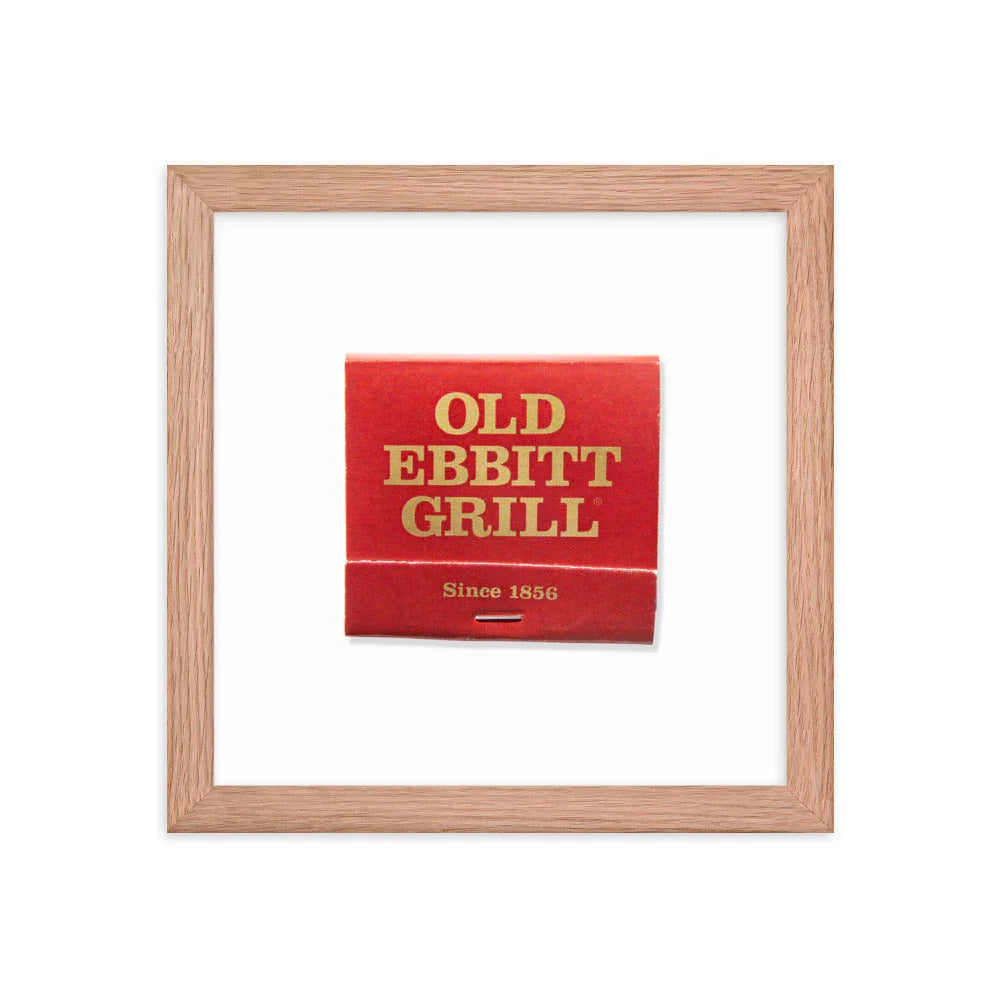 Old Ebbitt Grill matchbook photos