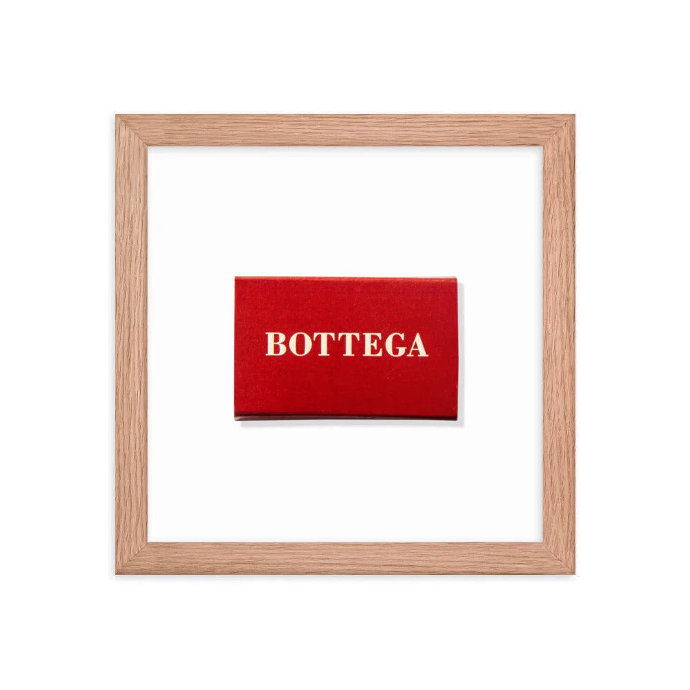 Bottega matchbook photos