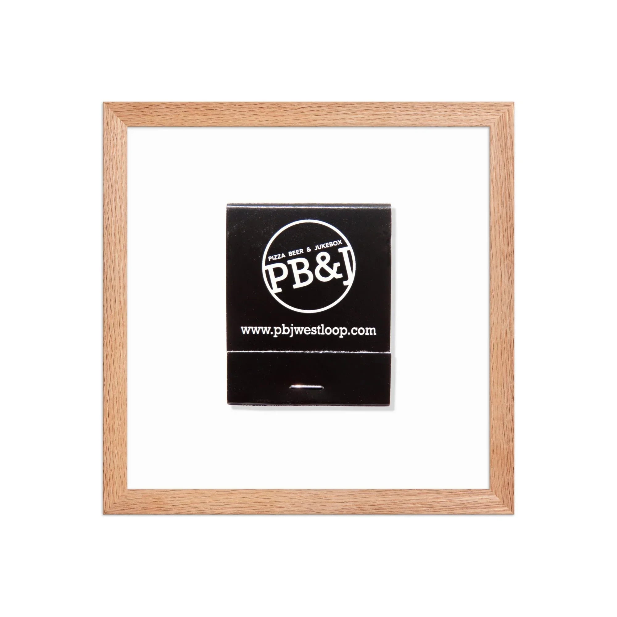 PB&J’s Chicago matchbook photos