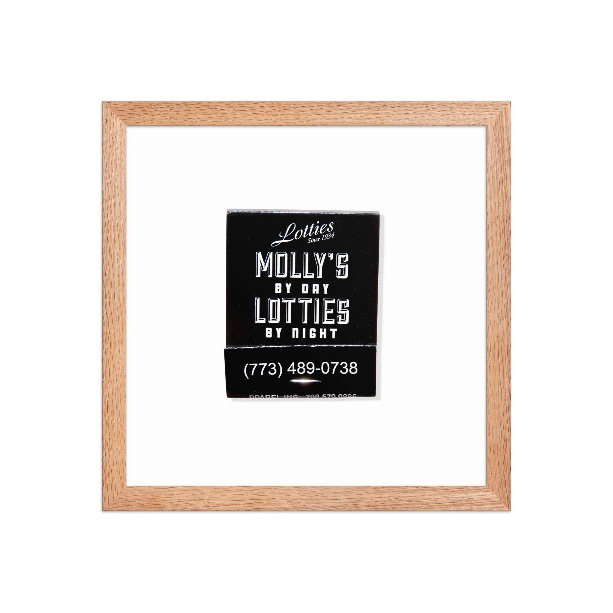 Lottie’s Chicago matchbook photos