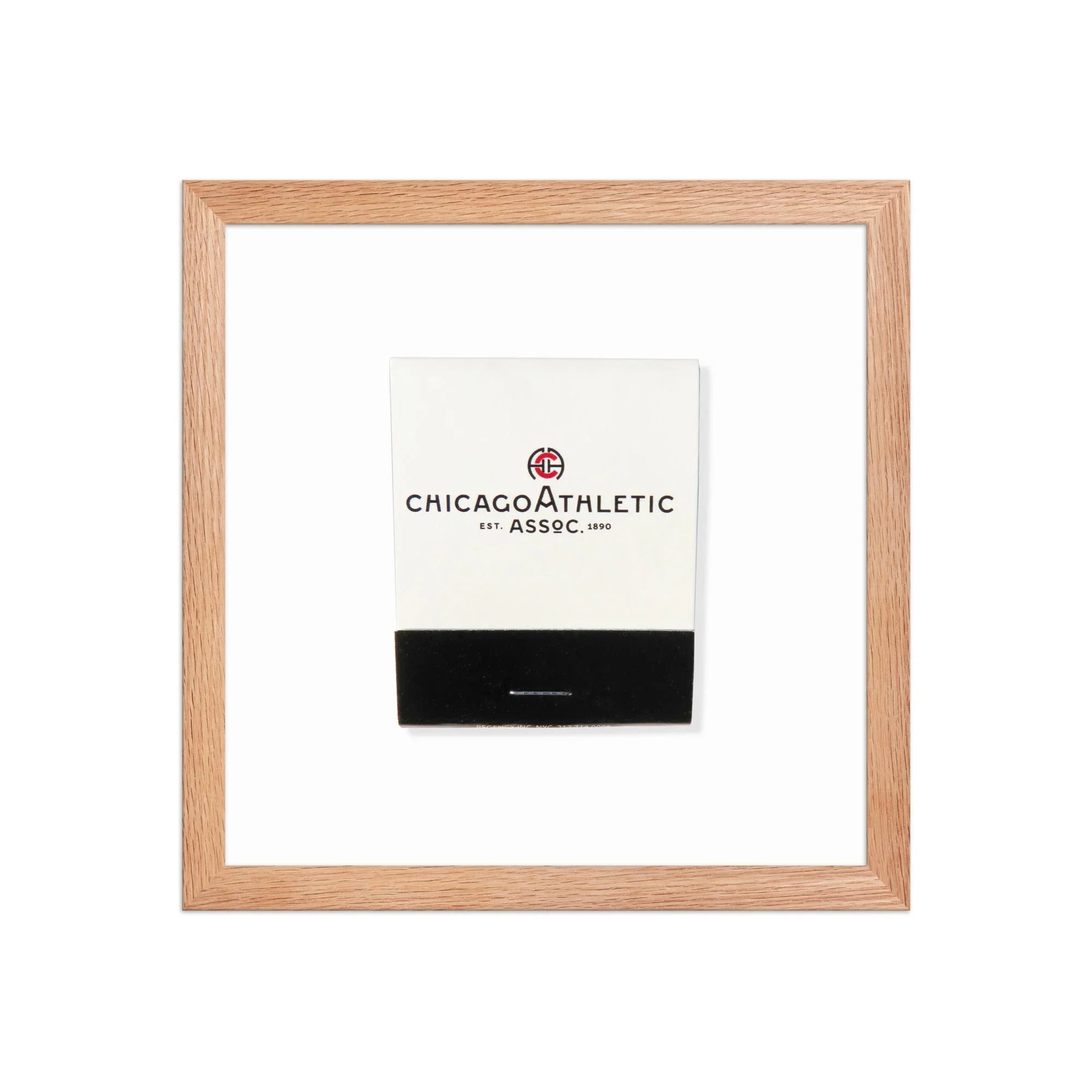 Chicago Athletics Association matchbook photos