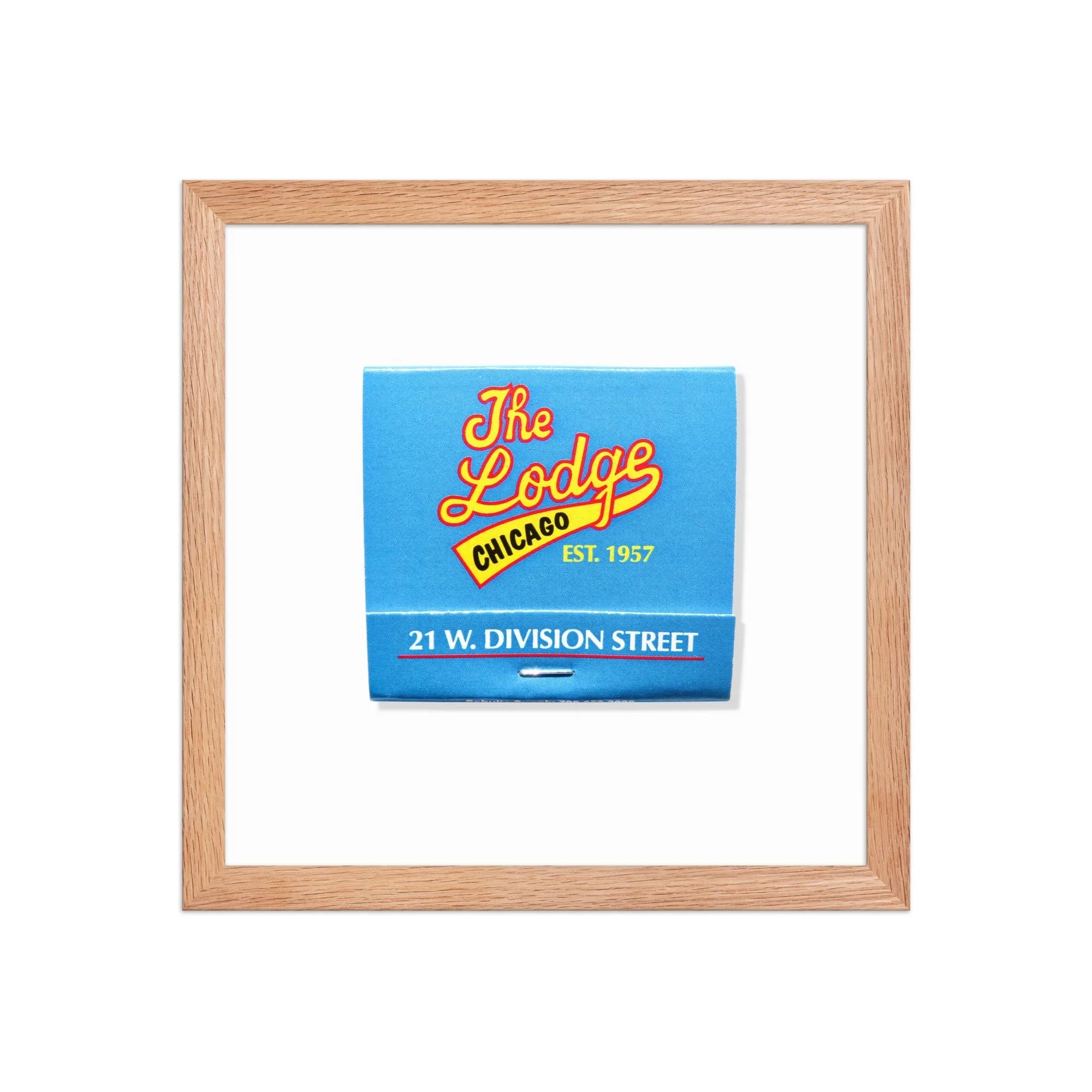 The Lodge Chicago matchbook photos