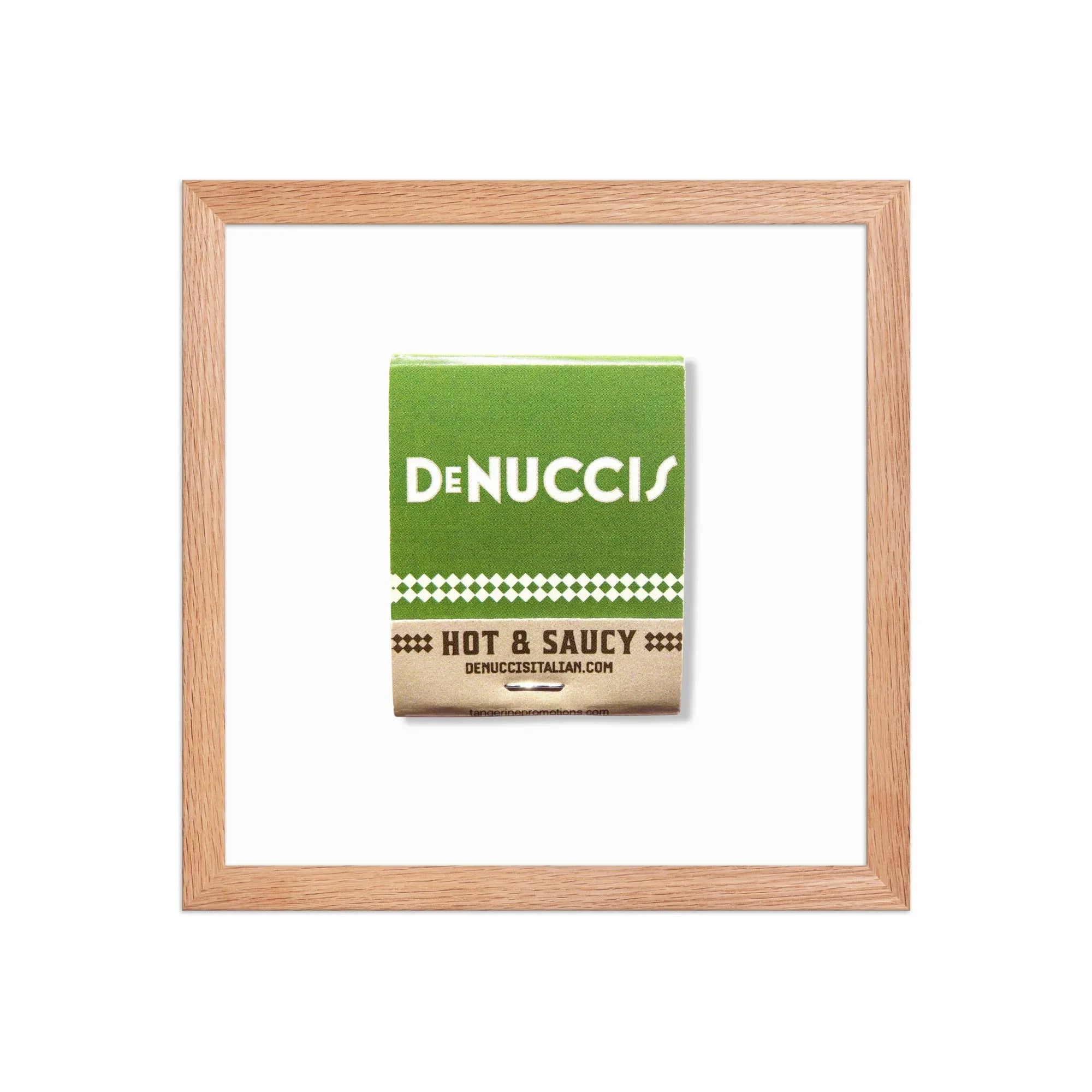 DeNucci’s matchbook photos