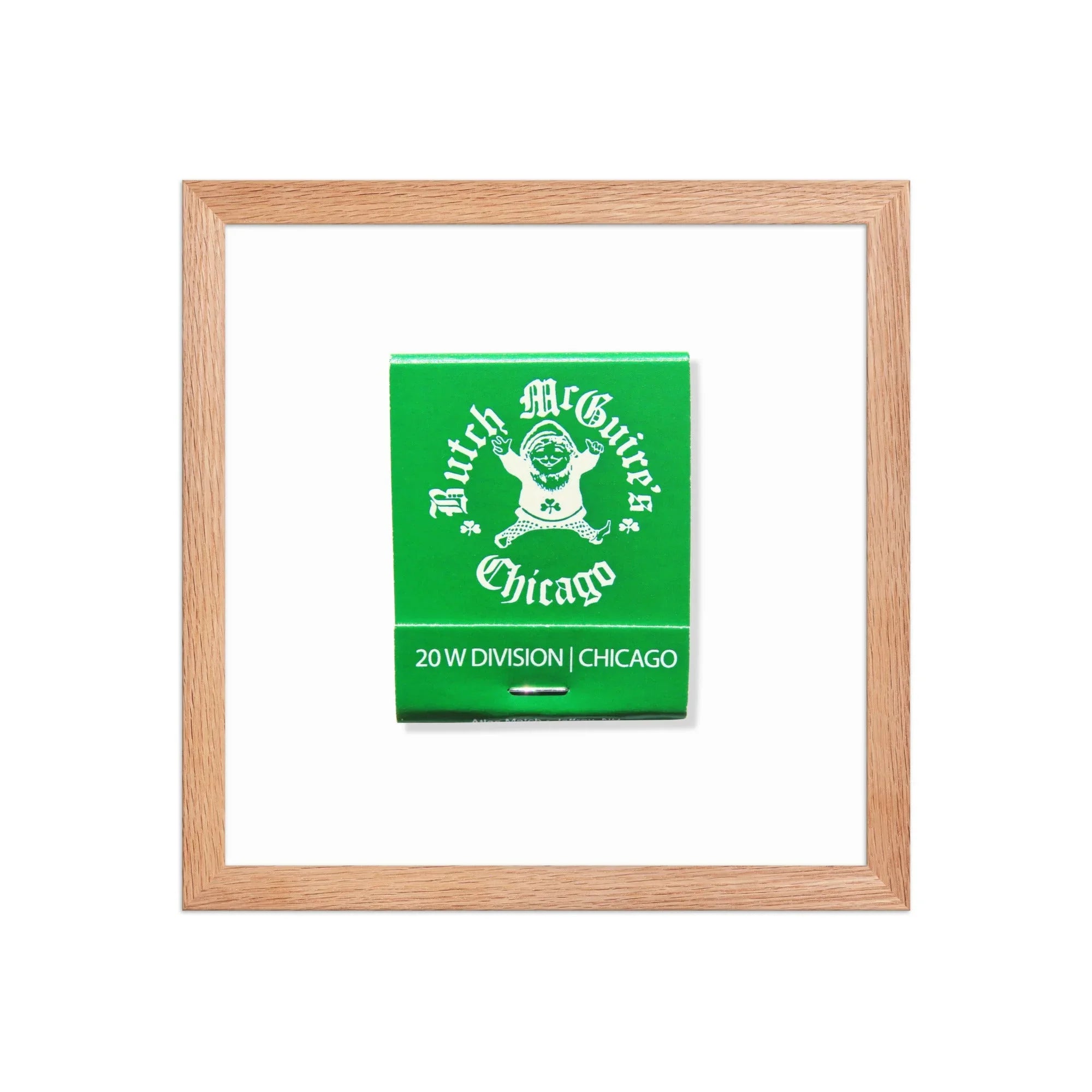 Butch McGuire’s matchbook photos