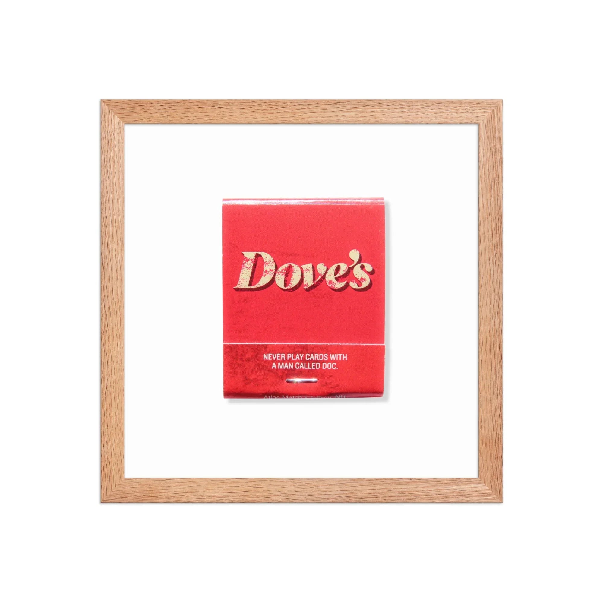 Dove’s Chicago matchbook photos