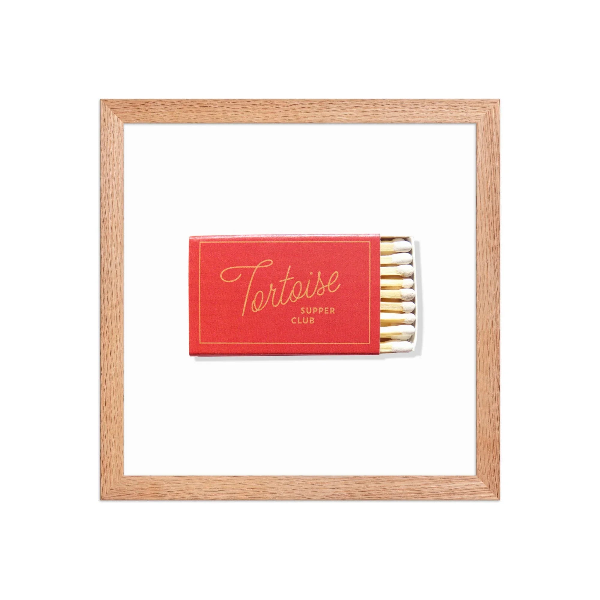 Tortoise Supper Club matchbook photos