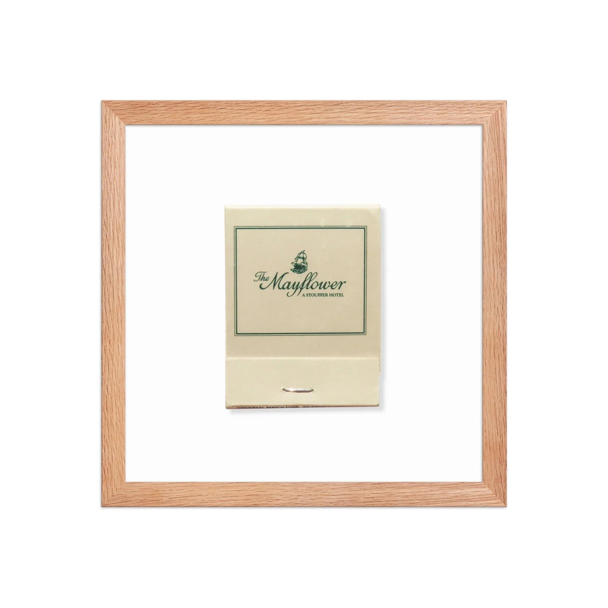 The Mayflower matchbook photos